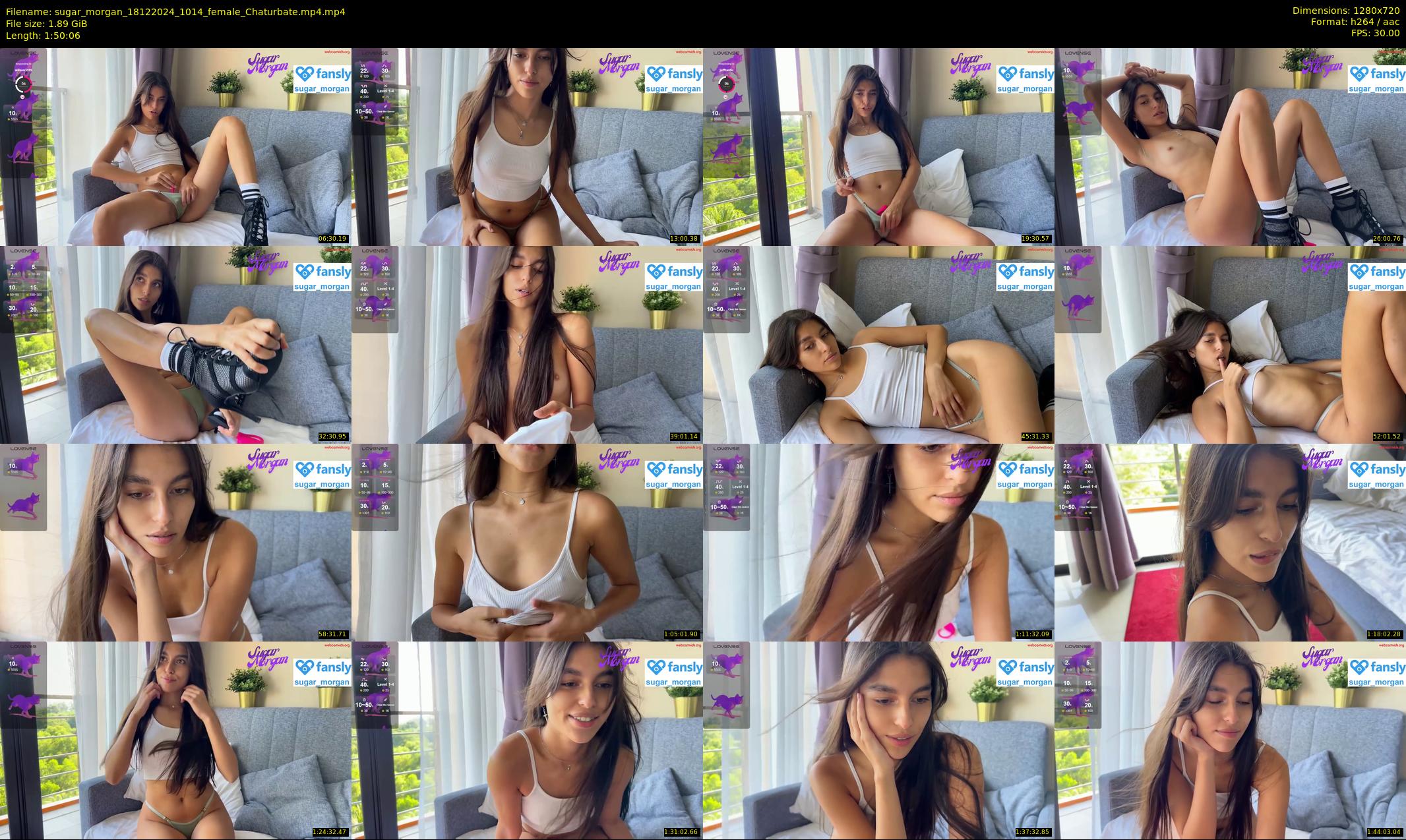 sugar_morgan — 111 minute Chaturbate female cam show recording, 720p, Dec 18, 2024