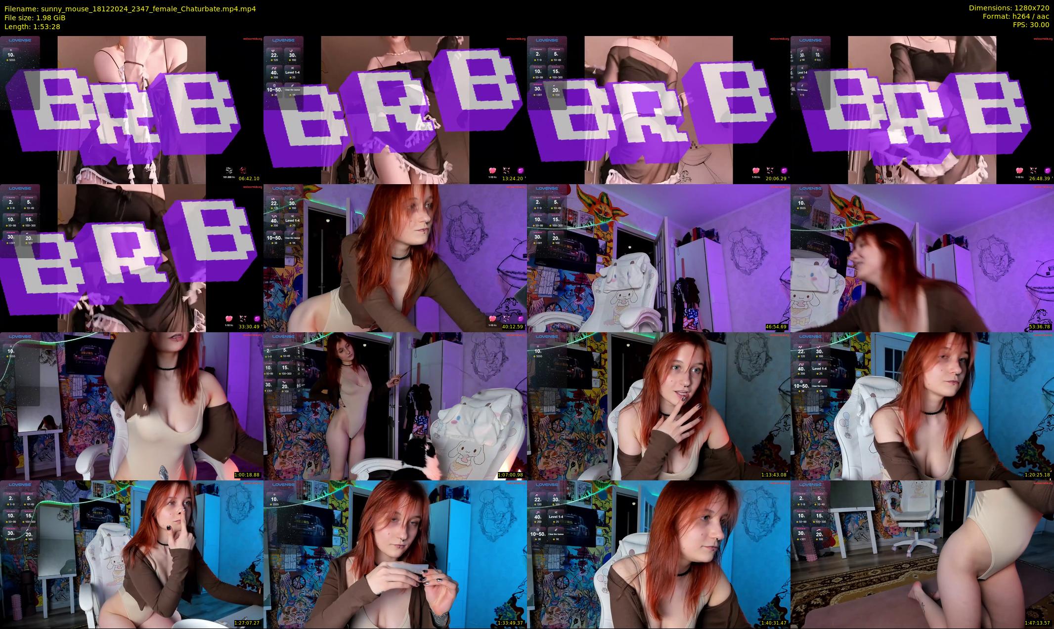 sunny_mouse — 114 minute Chaturbate female cam show recording, 720p, Dec 18, 2024