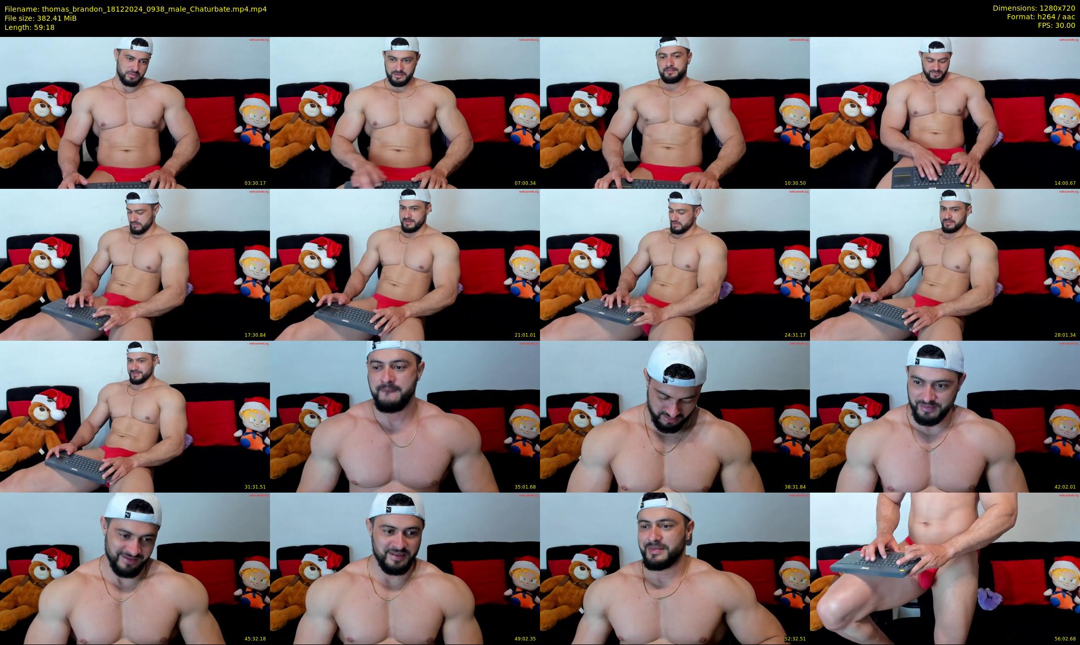 thomas_brandon — 60 minute Chaturbate male cam show recording, 720p, Dec 18, 2024