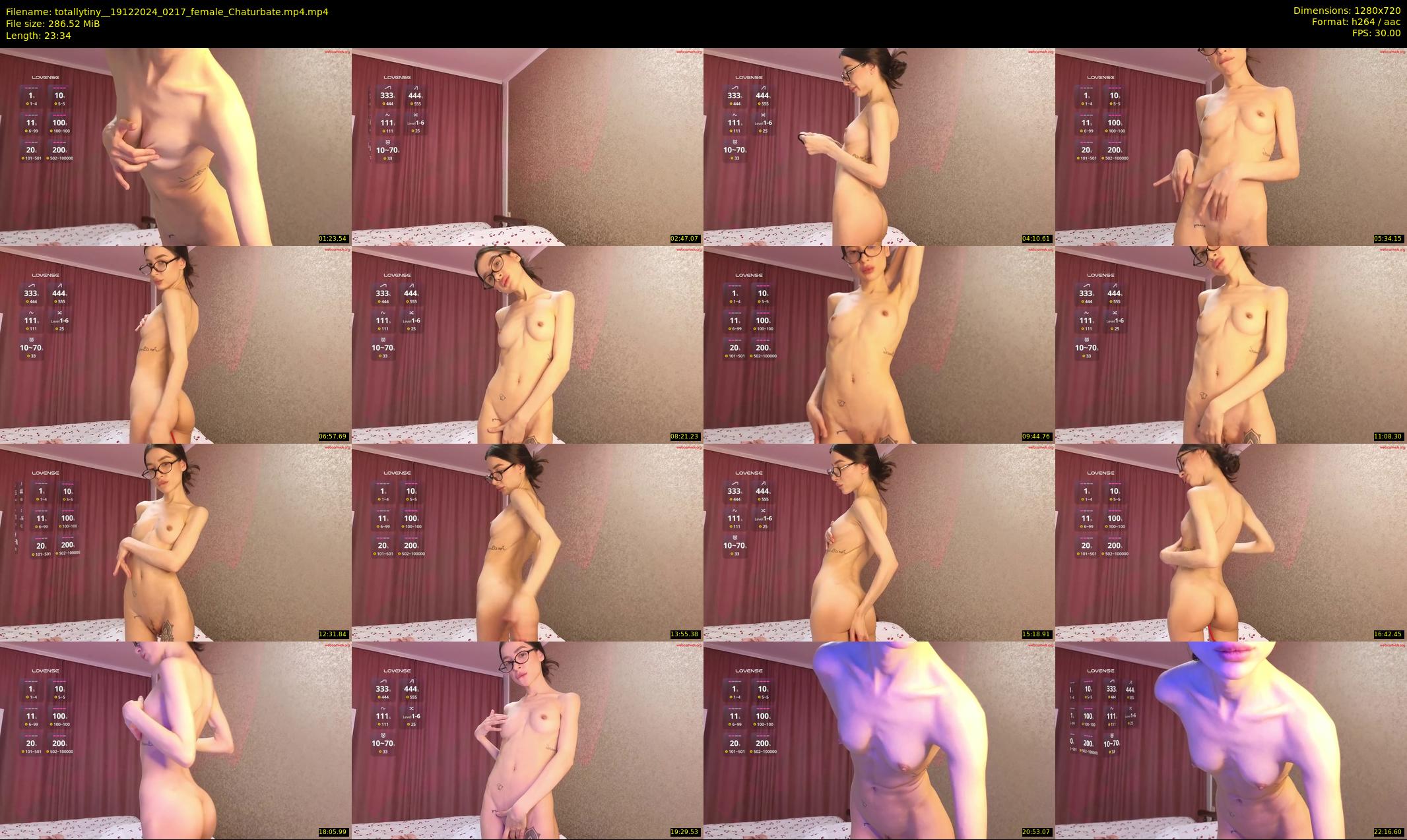 totallytiny_ — 24 minute Chaturbate female cam show recording, 720p, Dec 19, 2024