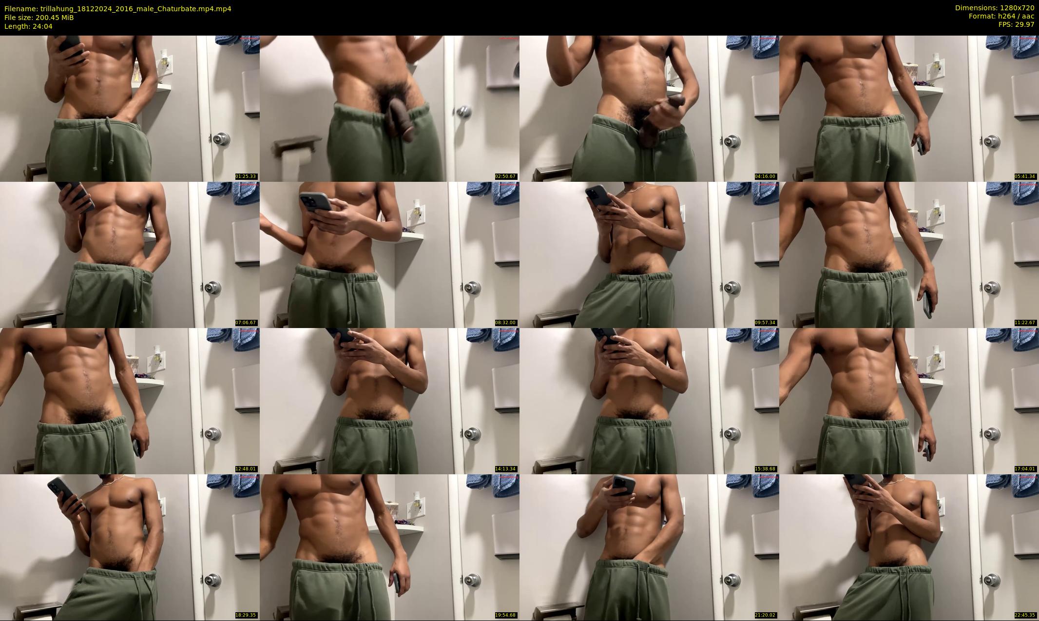 trillahung — 25 minute Chaturbate male cam show recording, 720p, Dec 18, 2024