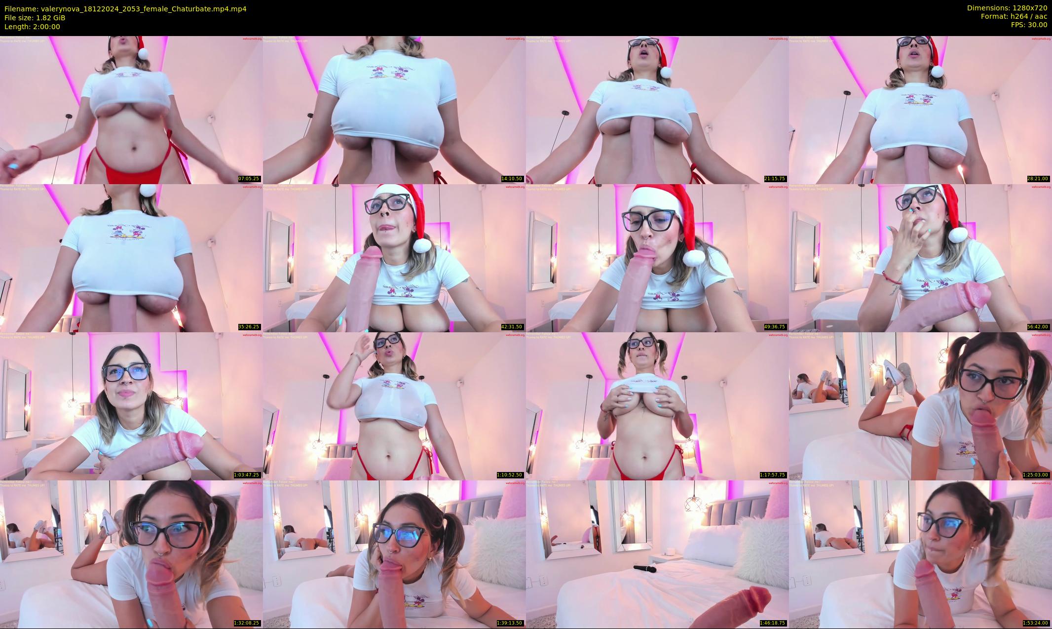 valerynova — 120 minute Chaturbate female cam show recording, 720p, Dec 18, 2024