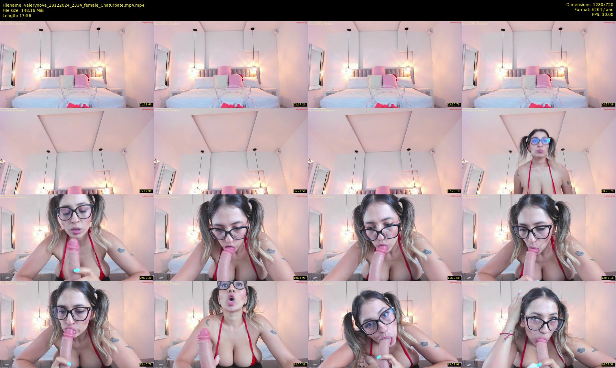 valerynova — 18 minute Chaturbate female cam show recording, 720p, Dec 18, 2024