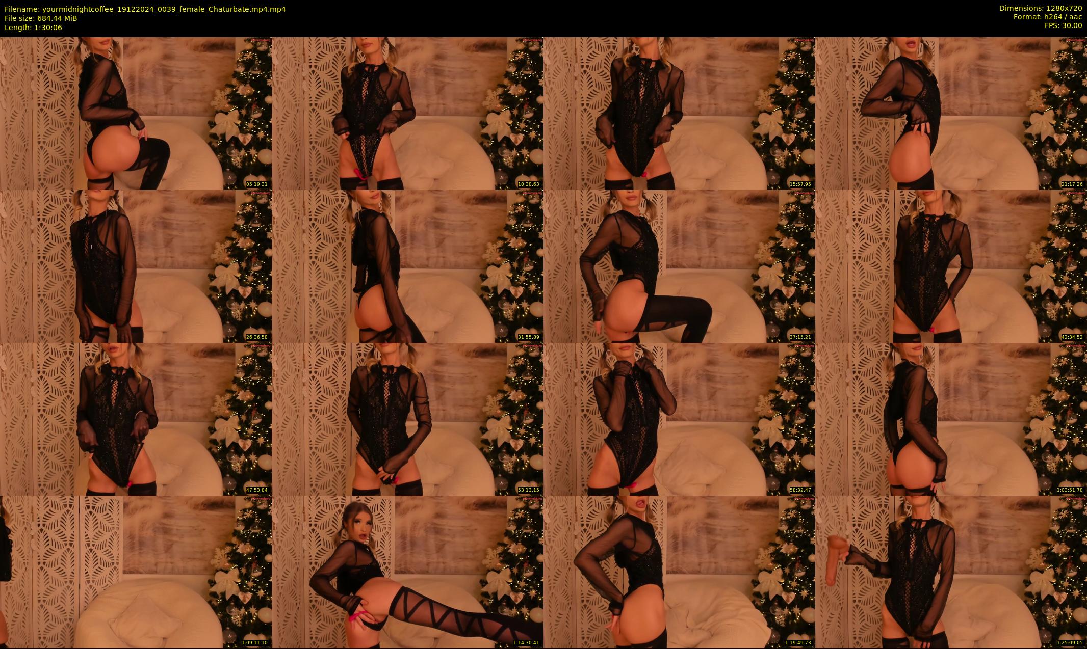 yourmidnightcoffee — 91 minute Chaturbate female cam show recording, 720p, Dec 19, 2024