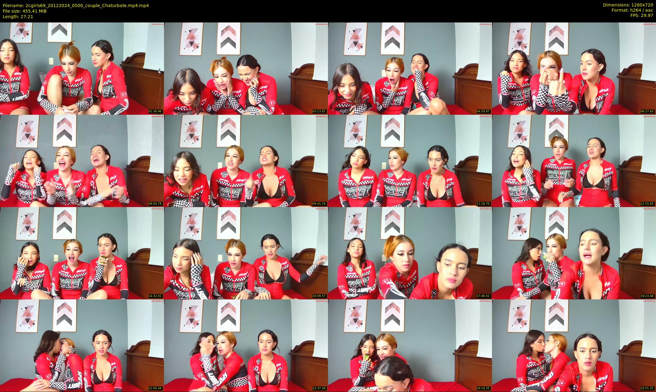 2cgirls69 — 28 minute Chaturbate couple cam show recording, 720p, Dec 20, 2024