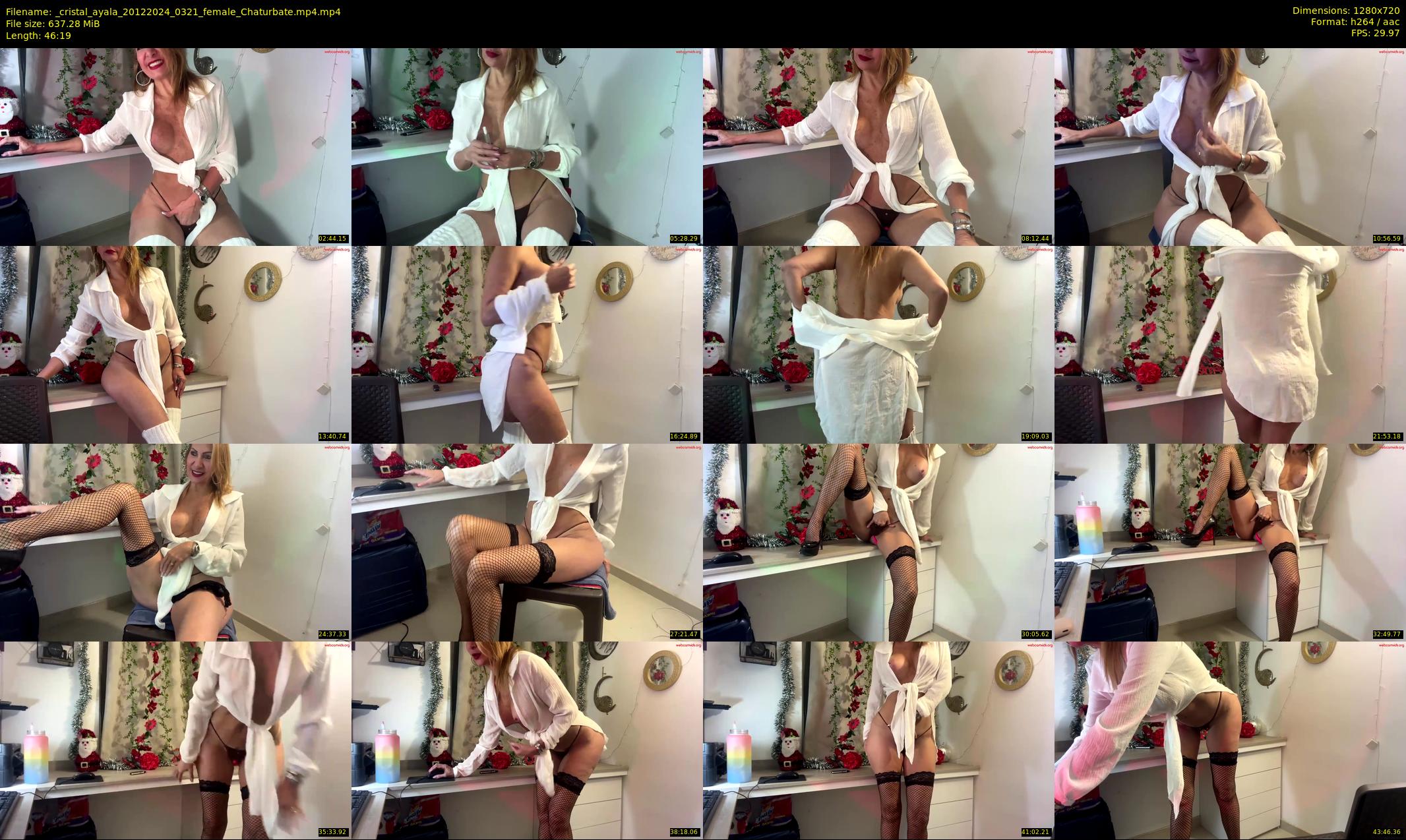_cristal_ayala — 47 minute Chaturbate female cam show recording, 720p, Dec 20, 2024