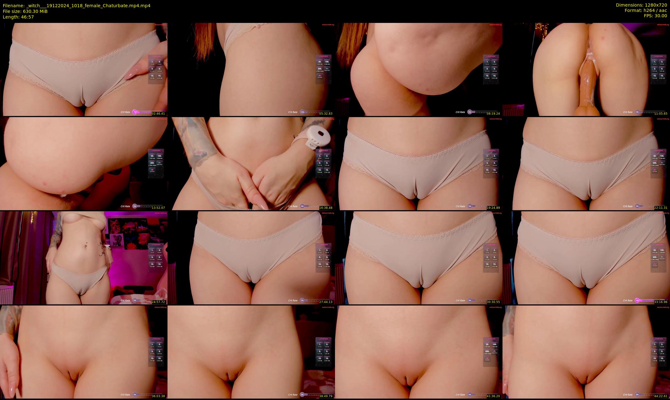 _witch__ — 47 minute Chaturbate female cam show recording, 720p, Dec 19, 2024