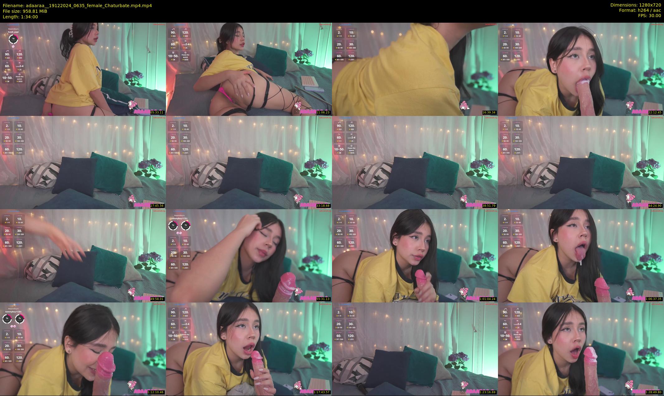 adaaraa_ — 94 minute Chaturbate female cam show recording, 720p, Dec 19, 2024