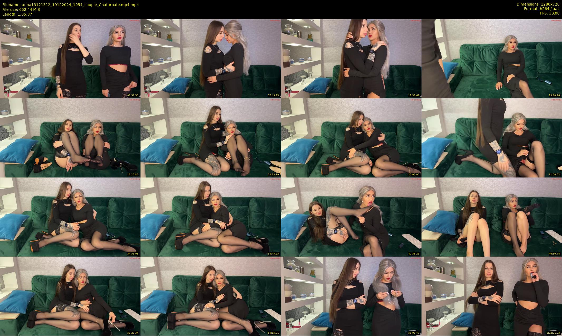 anna13121312 — 66 minute Chaturbate couple cam show recording, 720p, Dec 19, 2024
