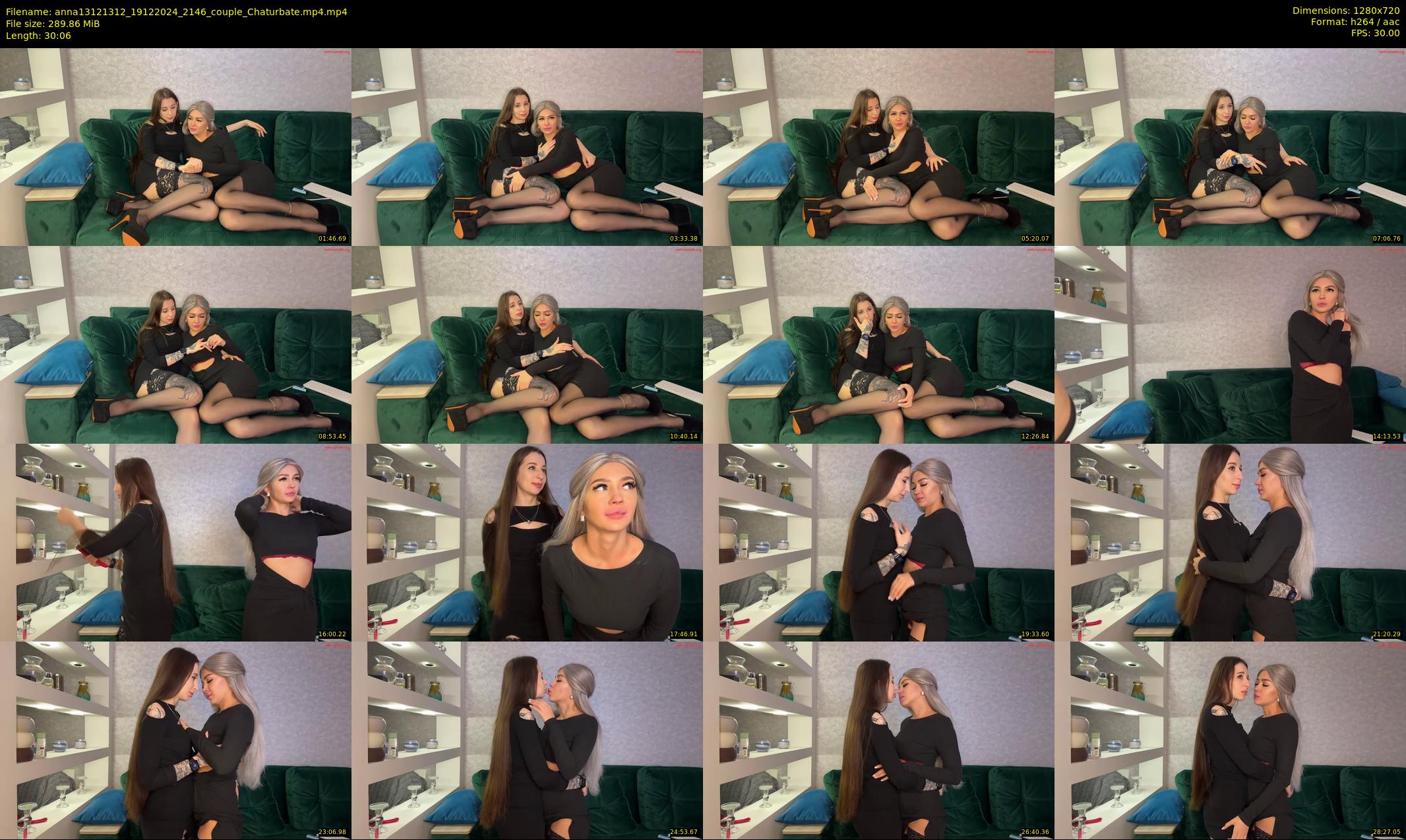 anna13121312 — 31 minute Chaturbate couple cam show recording, 720p, Dec 19, 2024
