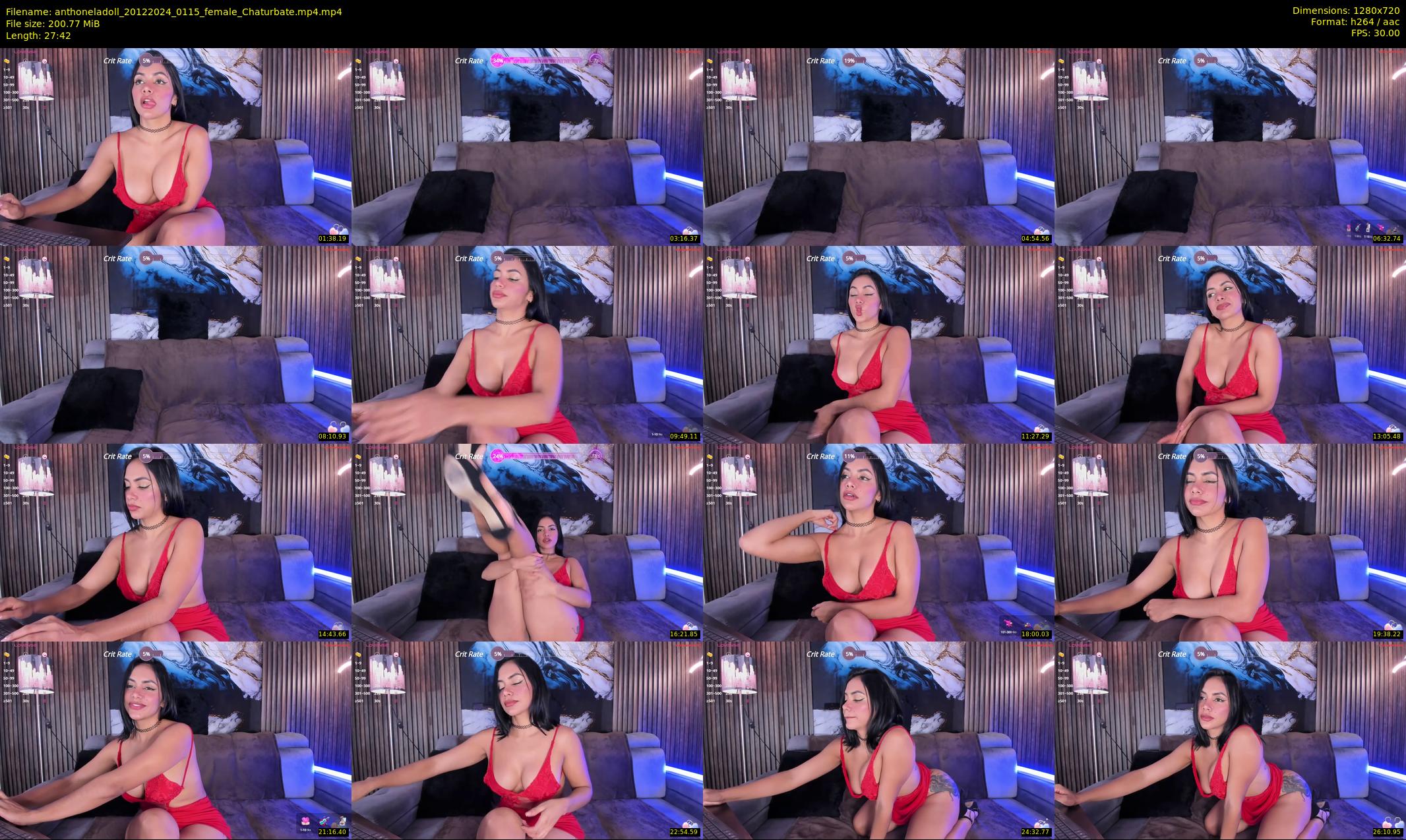 anthoneladoll — 28 minute Chaturbate female cam show recording, 720p, Dec 20, 2024