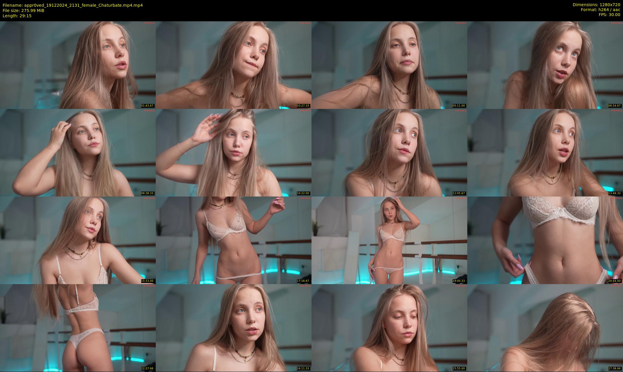 appr0ved — 30 minute Chaturbate female cam show recording, 720p, Dec 19, 2024