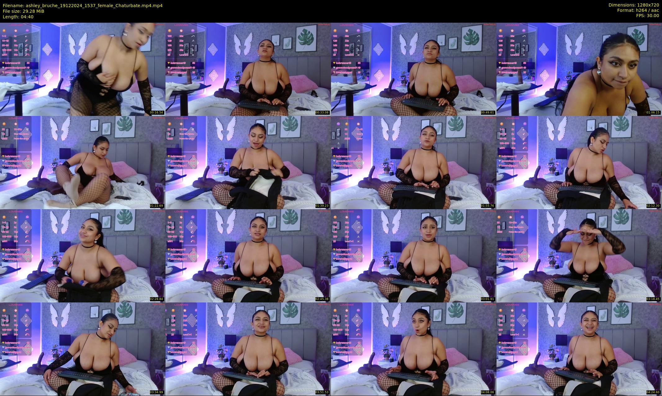 ashley_bruche — 5 minute Chaturbate female cam show recording, 720p, Dec 19, 2024