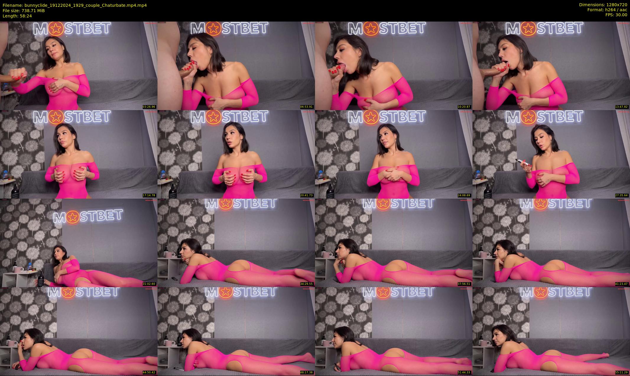 bunnyclide — 59 minute Chaturbate couple cam show recording, 720p, Dec 19, 2024