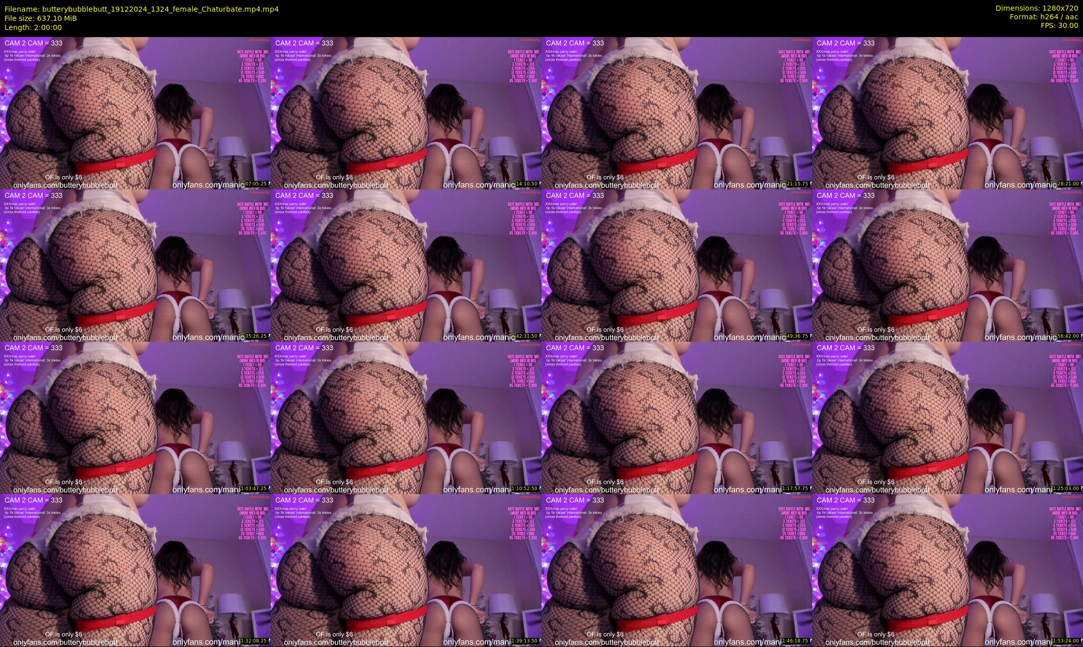 butterybubblebutt — 120 minute Chaturbate couple cam show recording, 720p, Dec 19, 2024