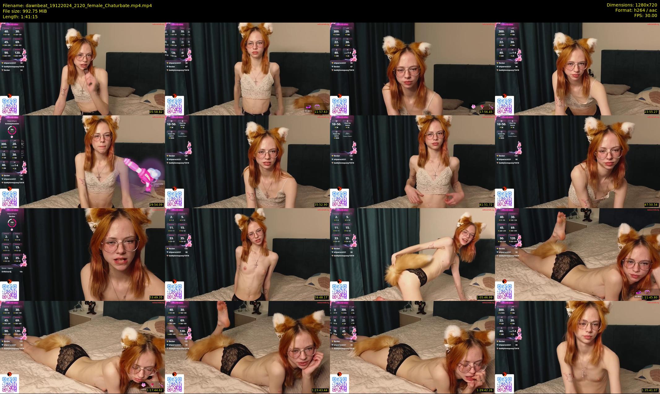dawnbeat — 102 minute Chaturbate female cam show recording, 720p, Dec 19, 2024