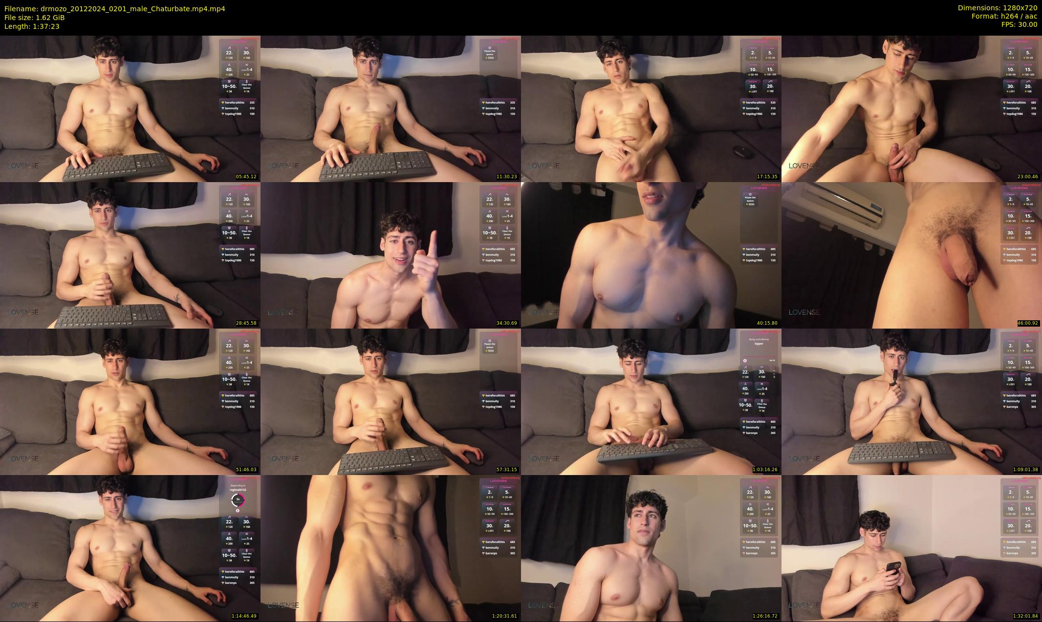 drmozo — 98 minute Chaturbate male cam show recording, 720p, Dec 20, 2024