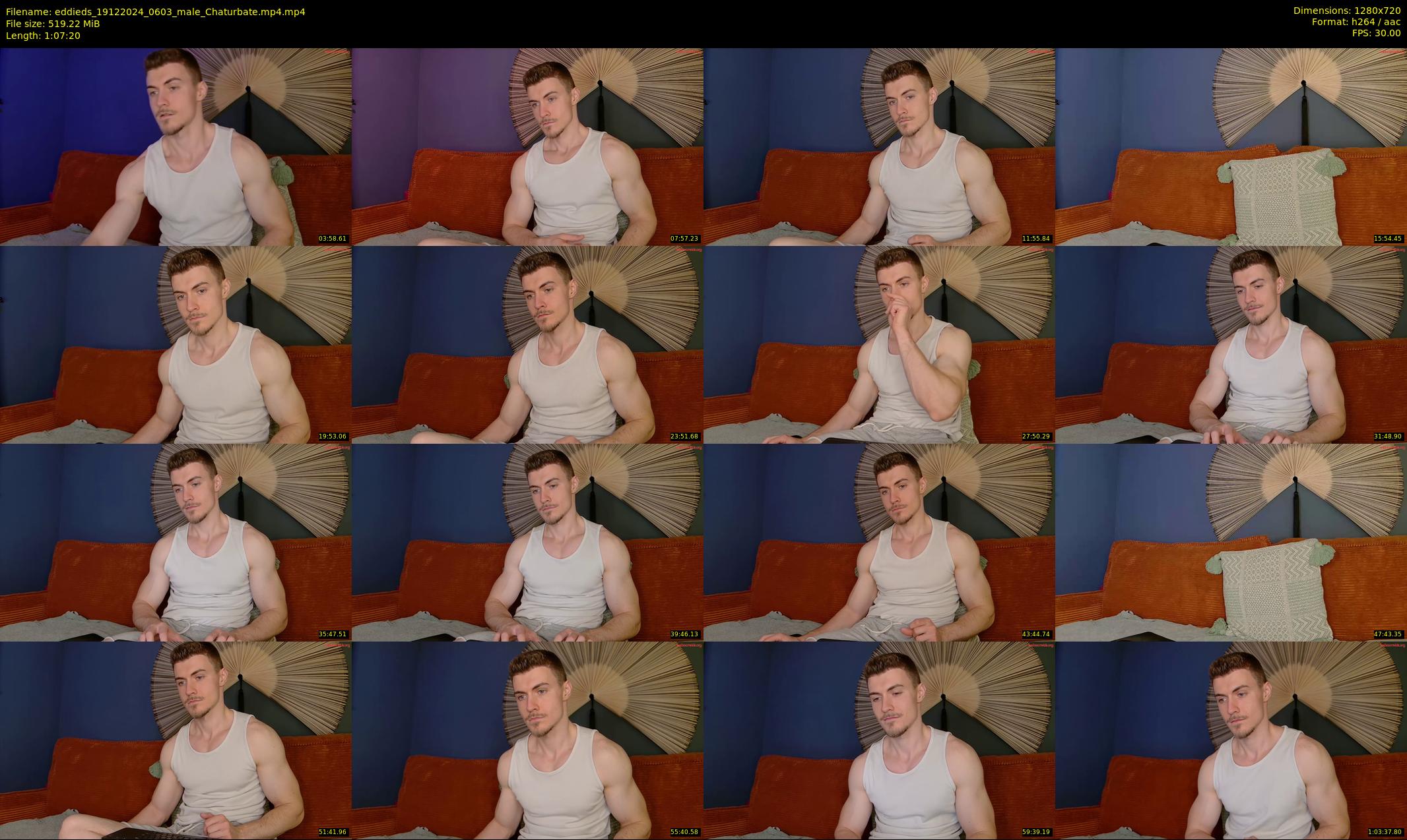 eddieds — 68 minute Chaturbate male cam show recording, 720p, Dec 19, 2024