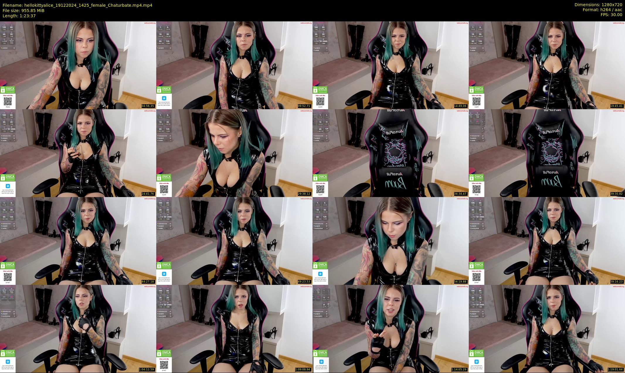 hellokittyalice — 84 minute Chaturbate female cam show recording, 720p, Dec 19, 2024