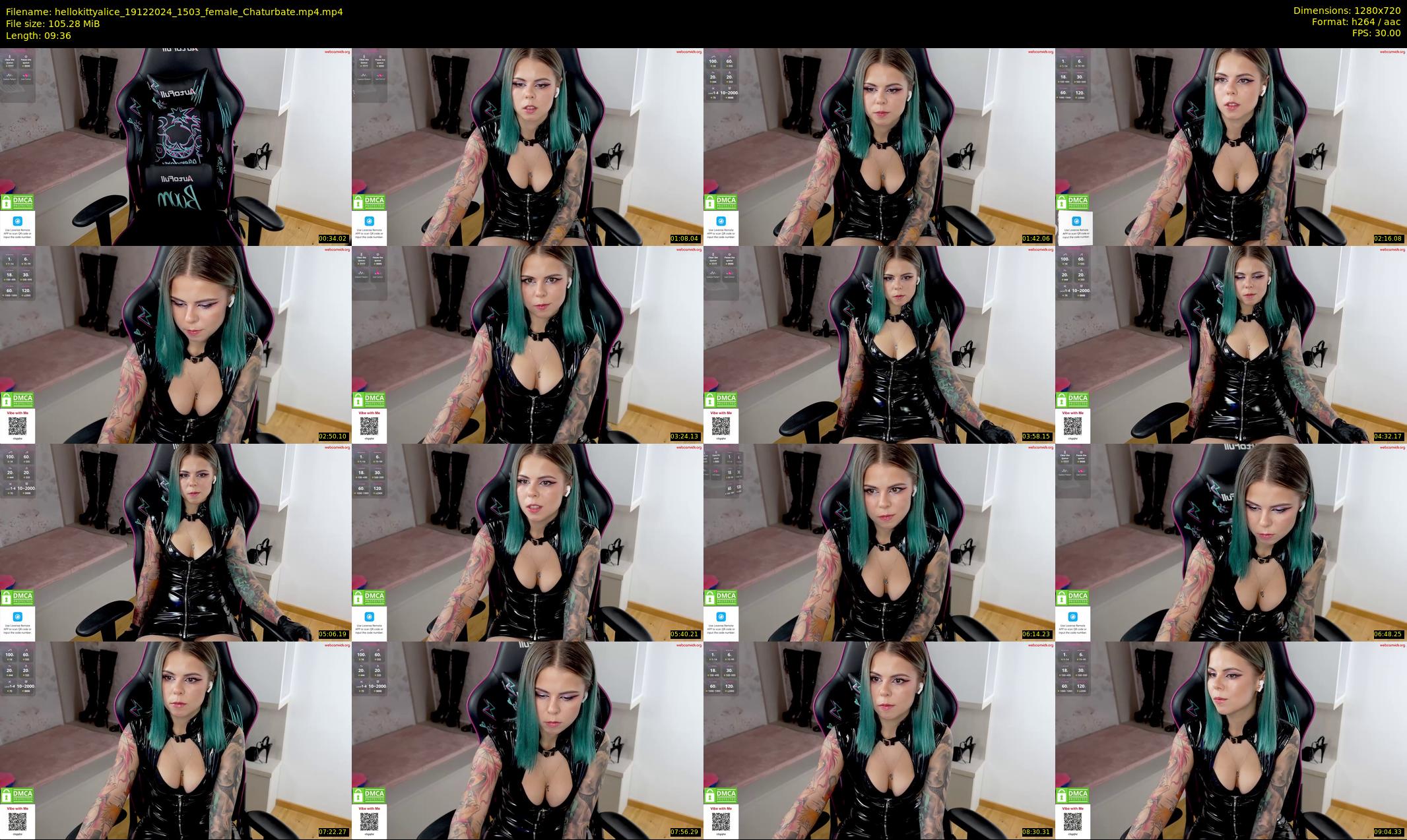 hellokittyalice — 10 minute Chaturbate female cam show recording, 720p, Dec 19, 2024