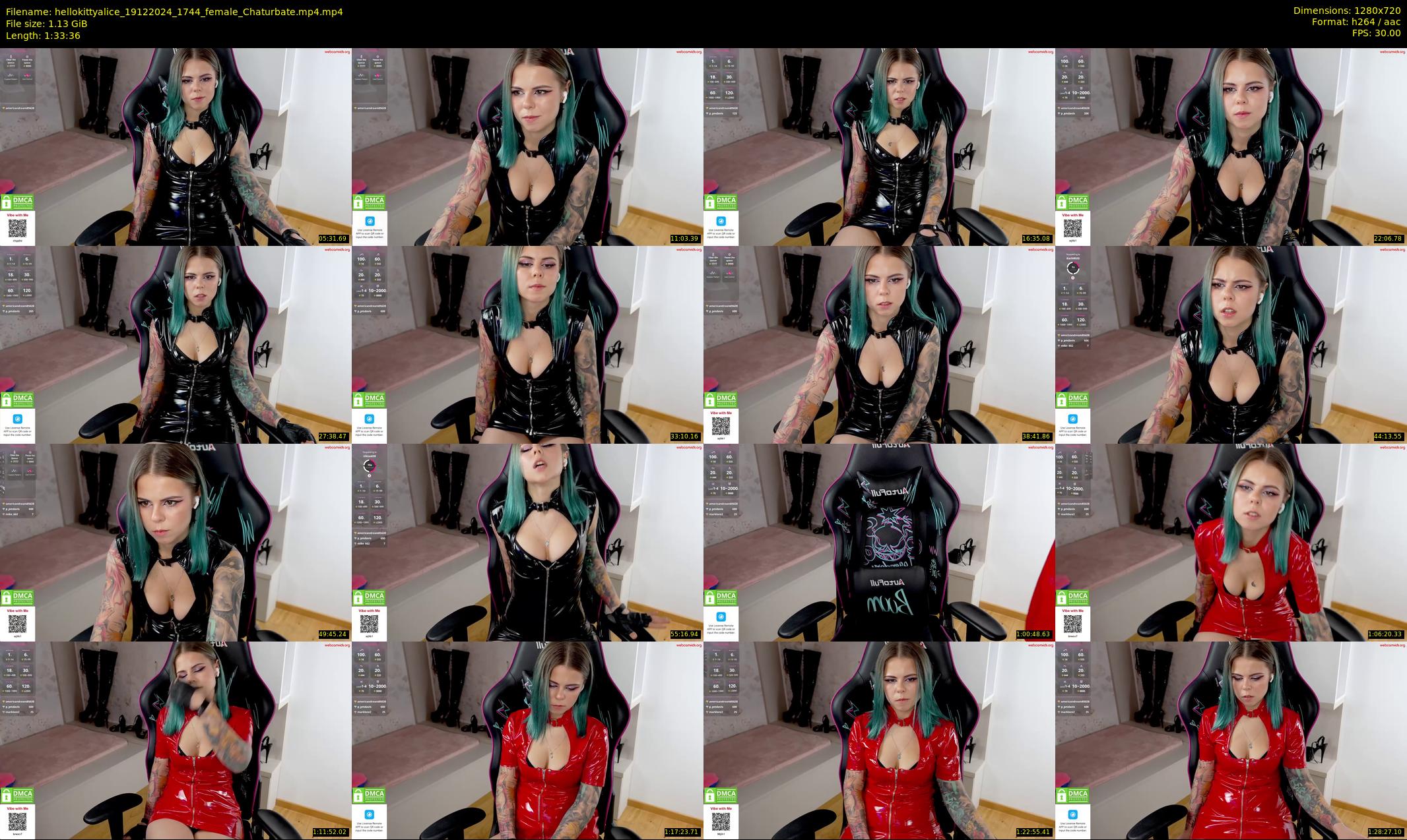 hellokittyalice — 94 minute Chaturbate female cam show recording, 720p, Dec 19, 2024