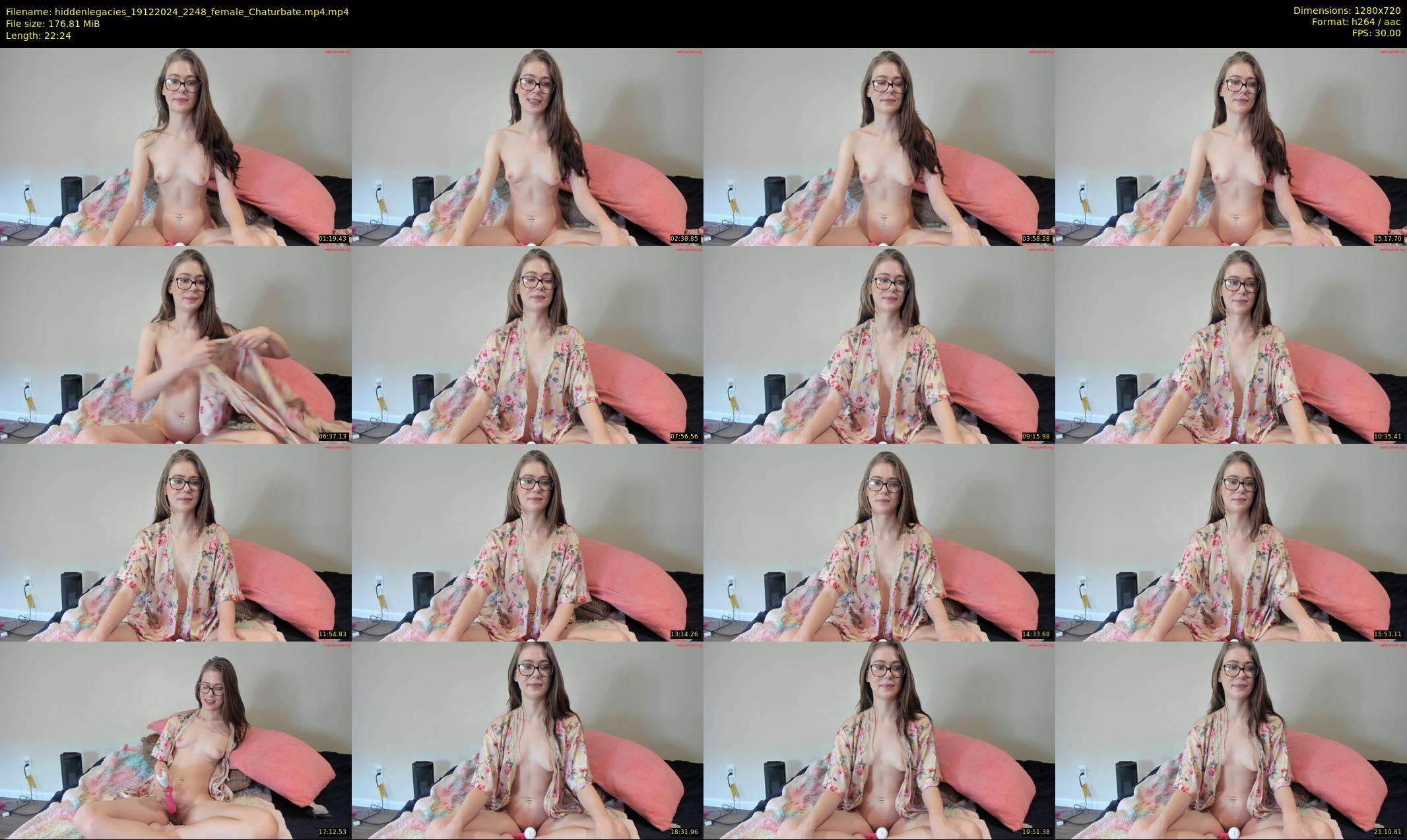 hiddenlegacies — 23 minute Chaturbate female cam show recording, 720p, Dec 19, 2024