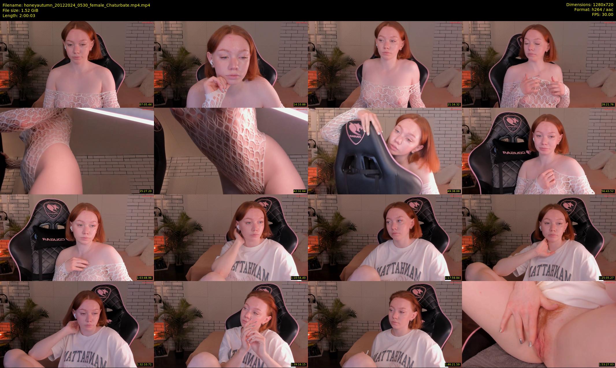 honeyautumn — 121 minute Chaturbate female cam show recording, 720p, Dec 20, 2024