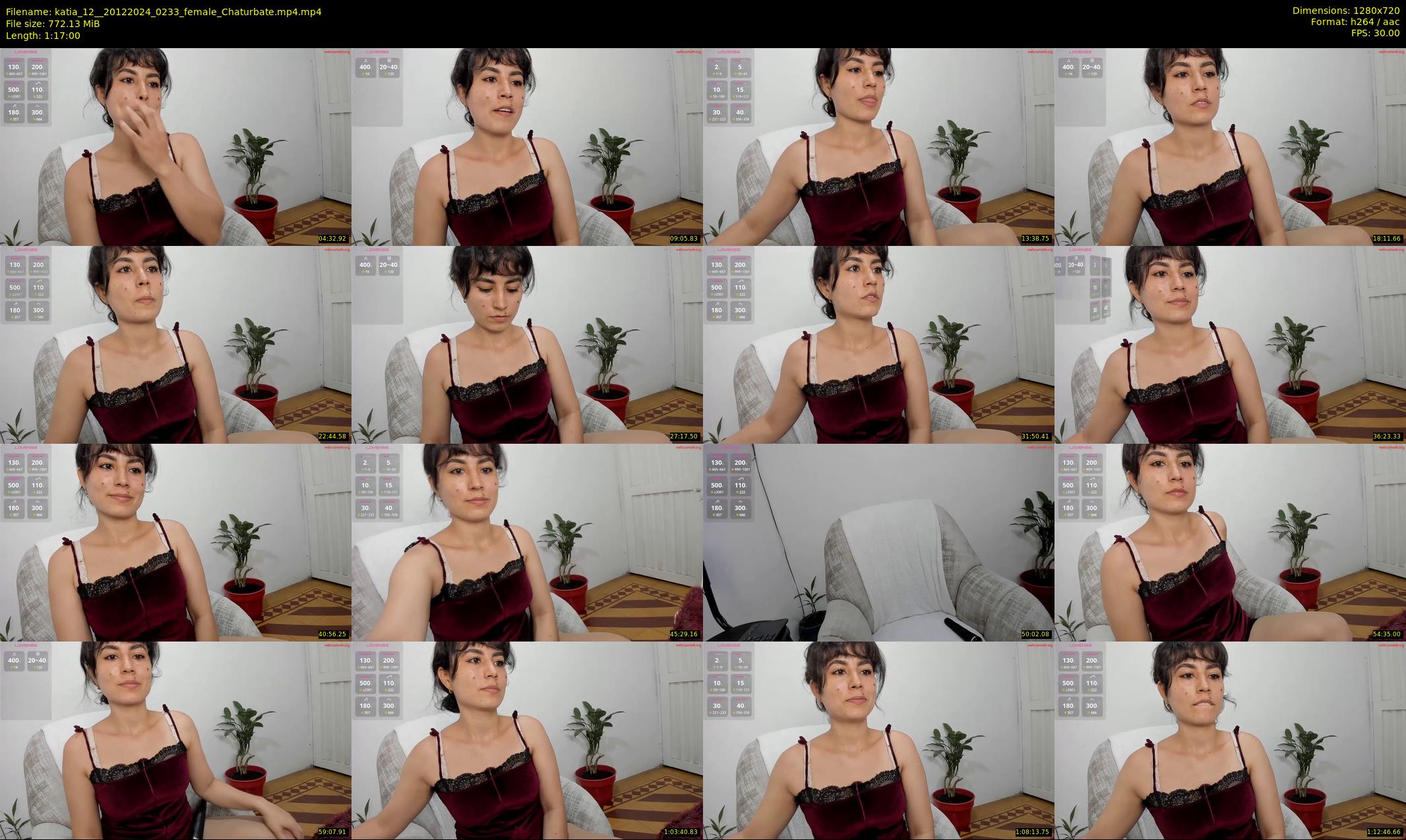 katia_12_ — 77 minute Chaturbate female cam show recording, 720p, Dec 20, 2024
