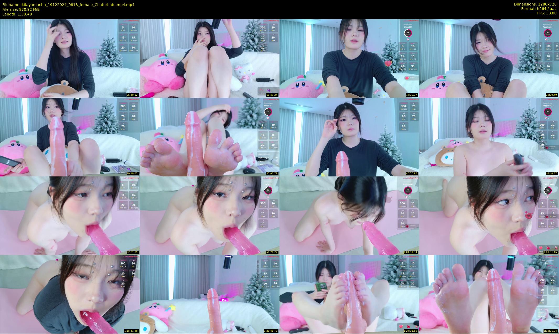 kitayamachu — 99 minute Chaturbate female cam show recording, 720p, Dec 19, 2024