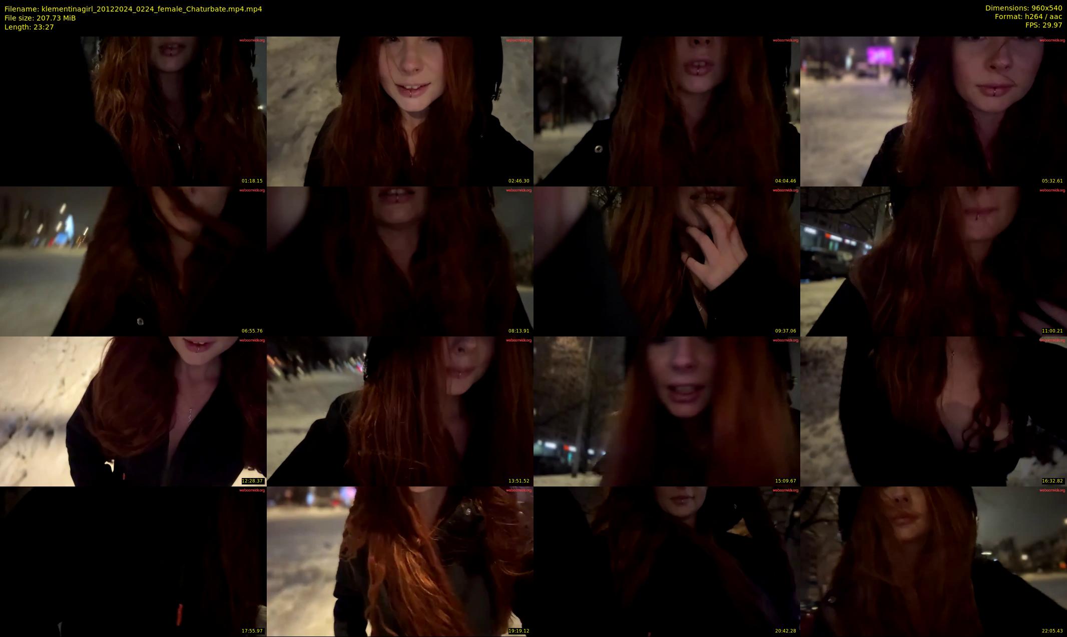 klementinagirl — 24 minute Chaturbate female cam show recording, 480p, Dec 20, 2024