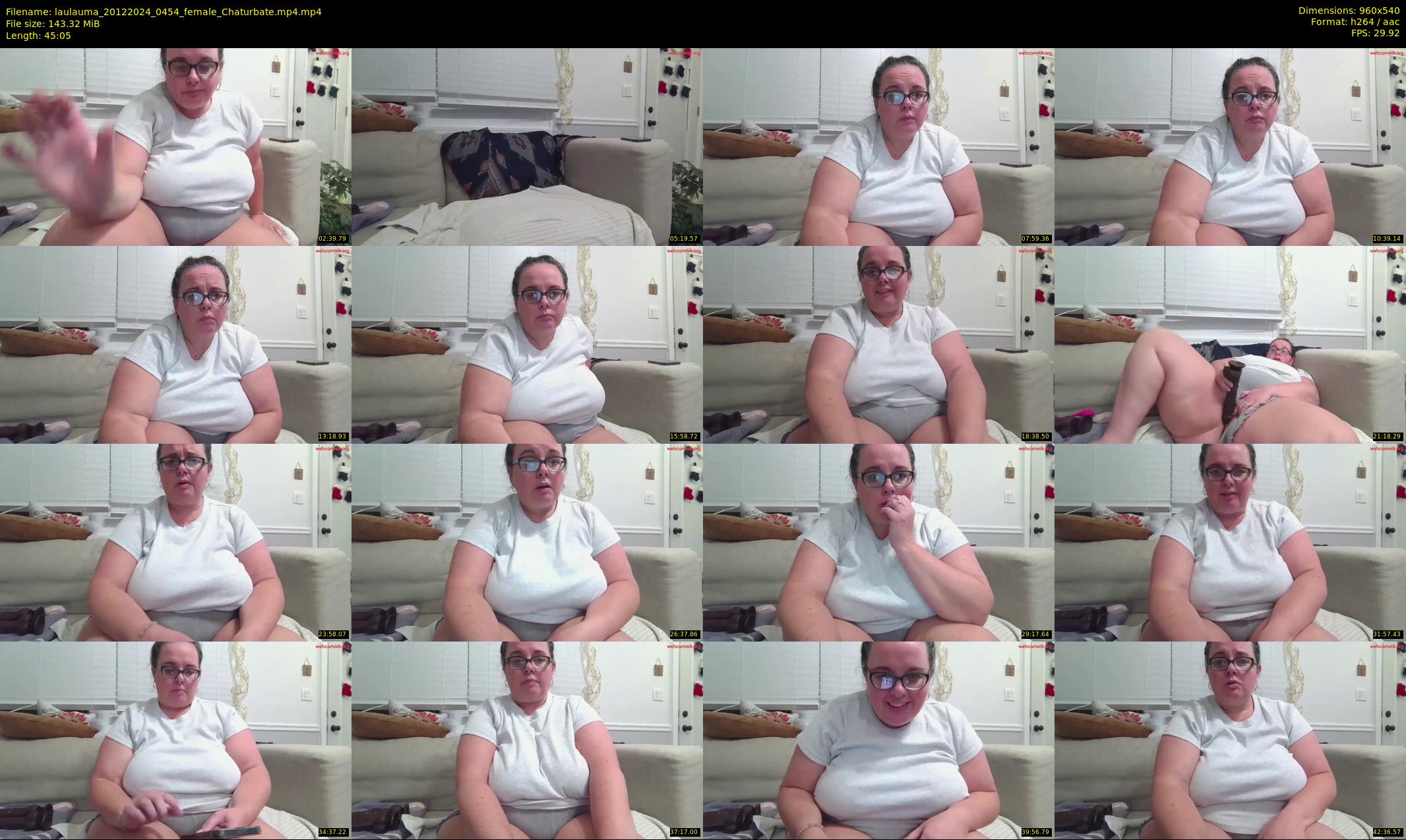 laulauma — 46 minute Chaturbate female cam show recording, 480p, Dec 20, 2024