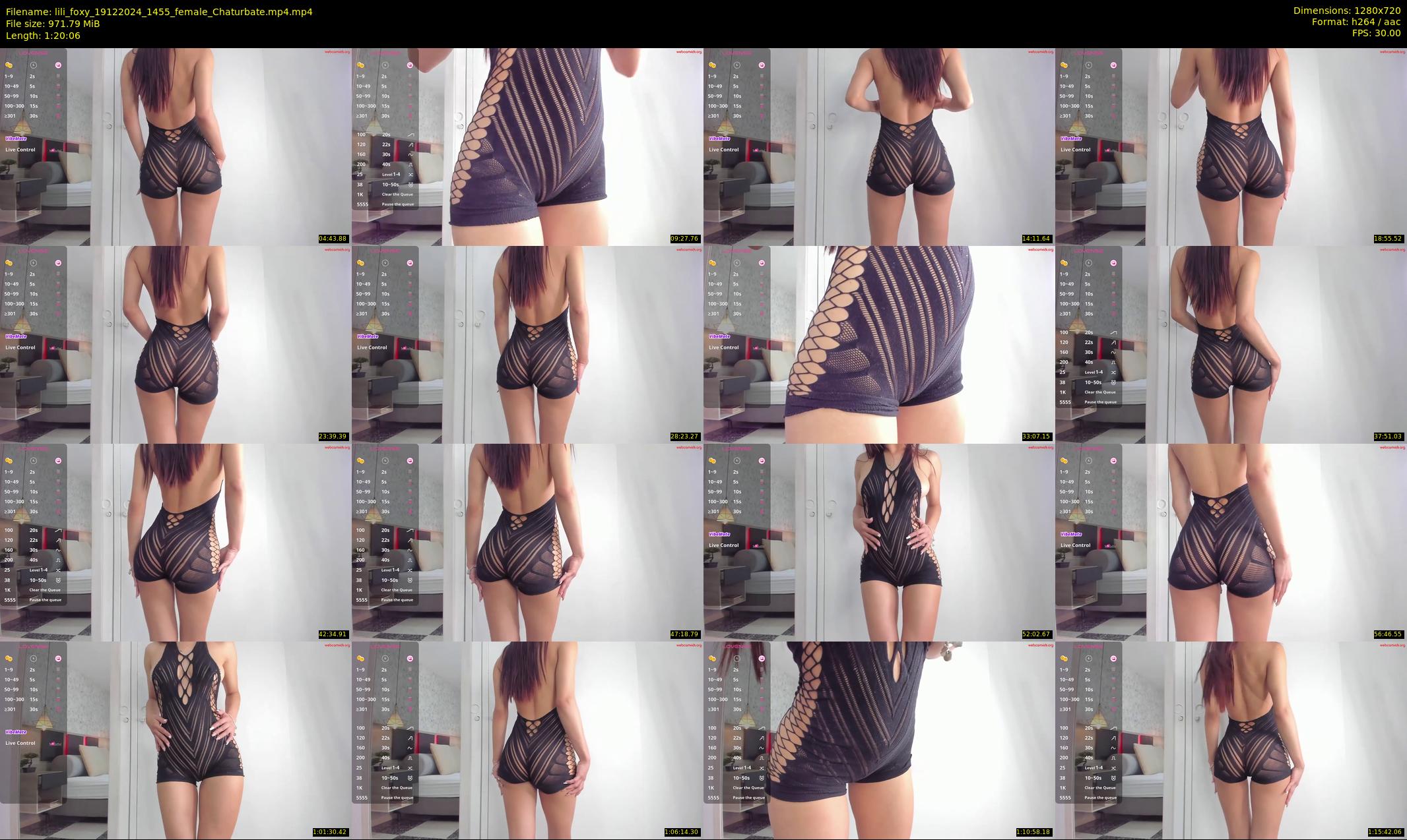 lili_foxy — 81 minute Chaturbate female cam show recording, 720p, Dec 19, 2024