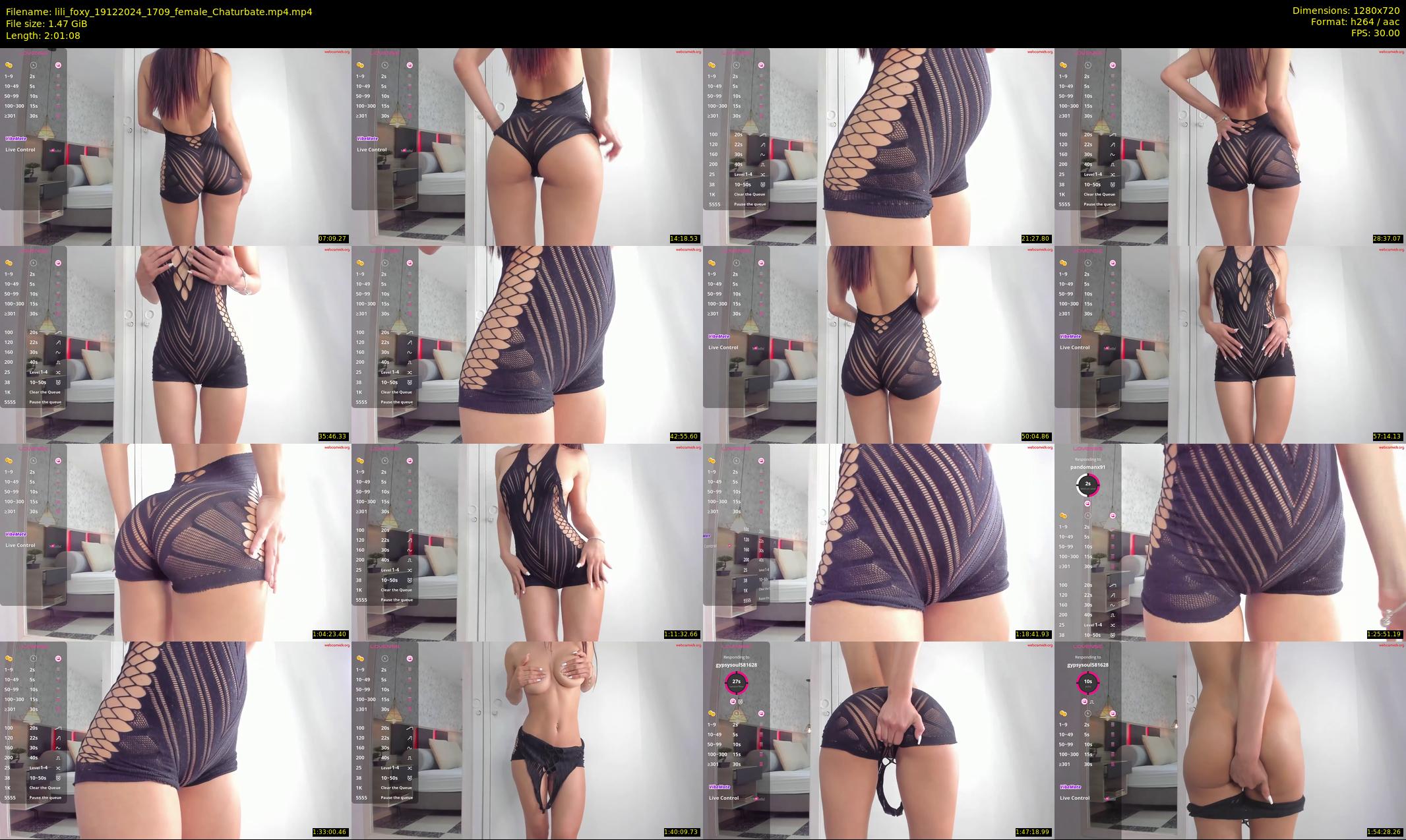 lili_foxy — 122 minute Chaturbate female cam show recording, 720p, Dec 19, 2024