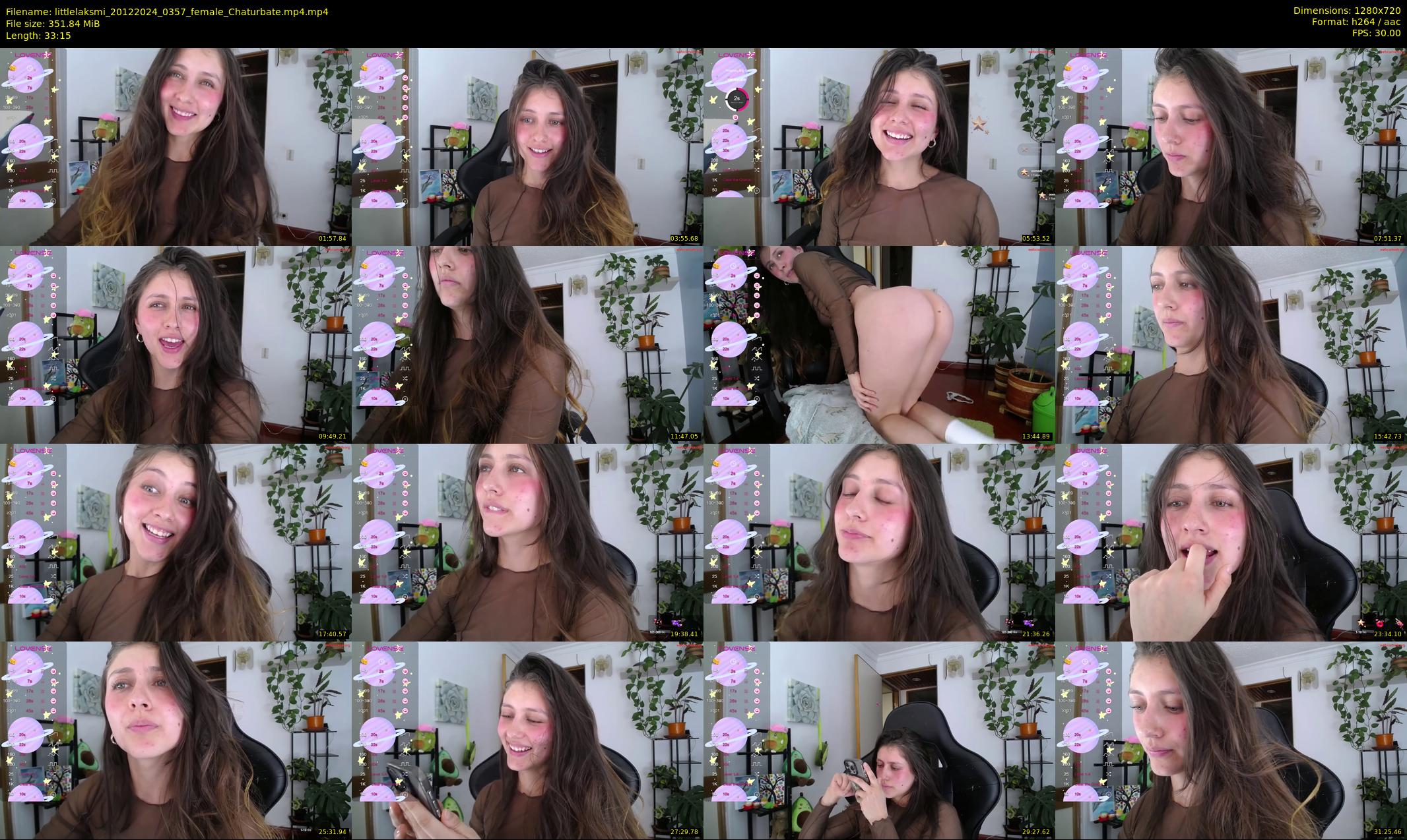 littlelaksmi — 34 minute Chaturbate female cam show recording, 720p, Dec 20, 2024