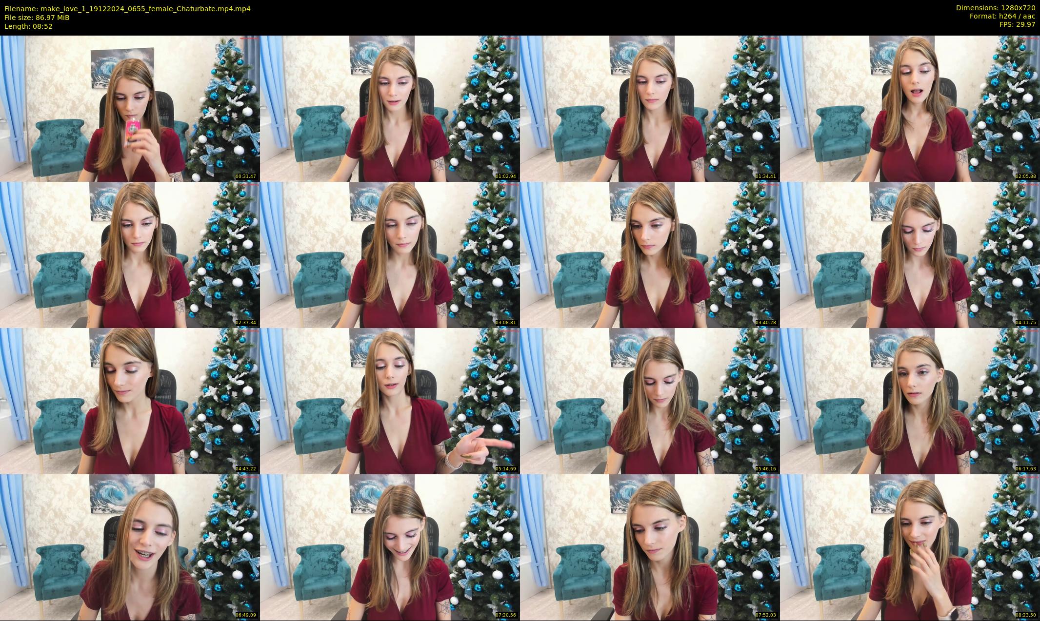 make_love_1 — 9 minute Chaturbate female cam show recording, 720p, Dec 19, 2024
