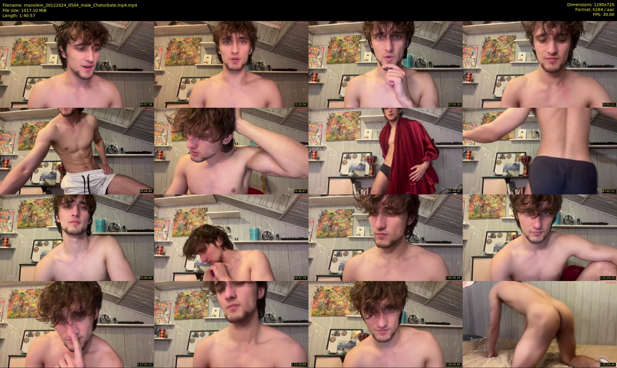 manolein — 101 minute Chaturbate male cam show recording, 720p, Dec 20, 2024