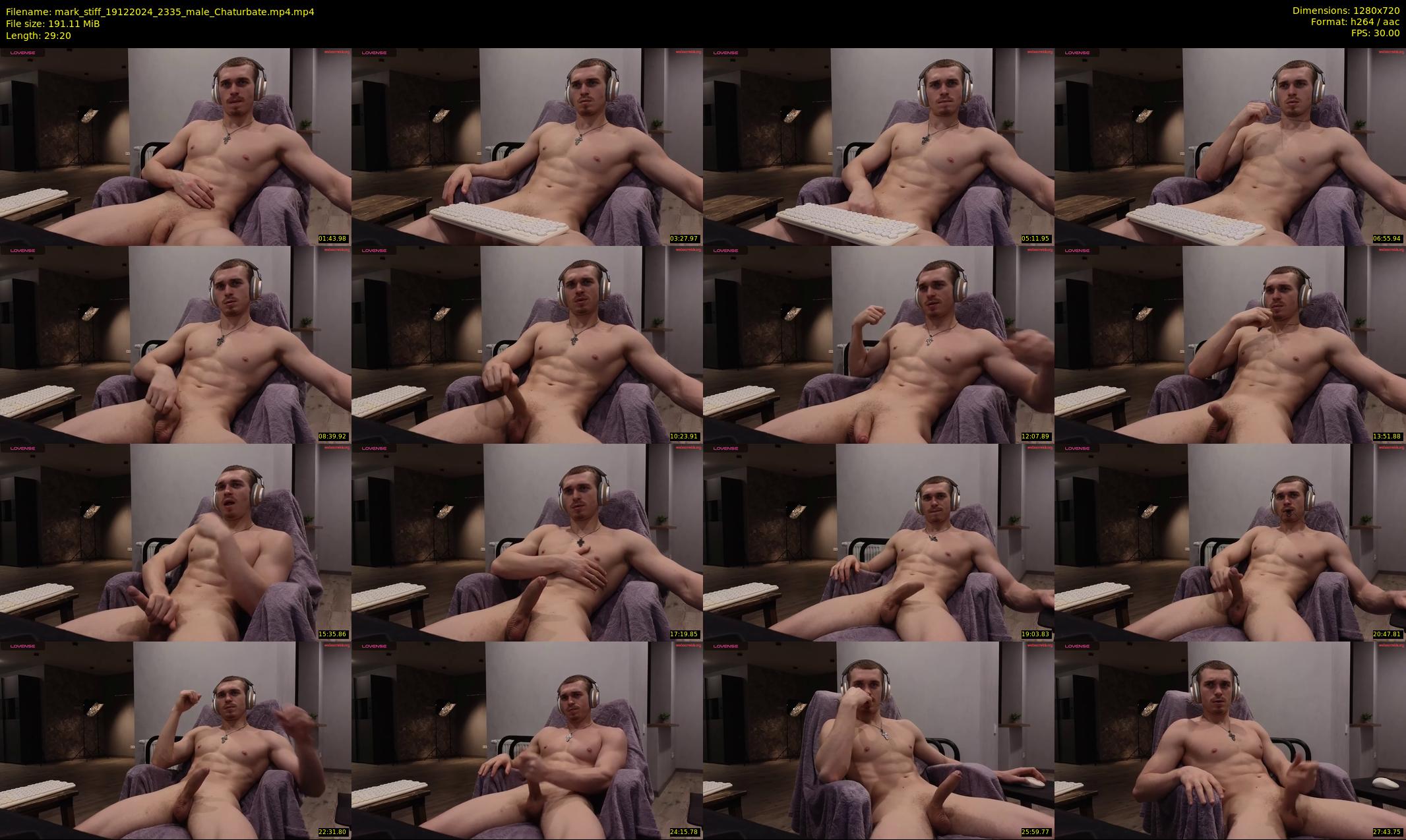 mark_stiff — 30 minute Chaturbate male cam show recording, 720p, Dec 19, 2024