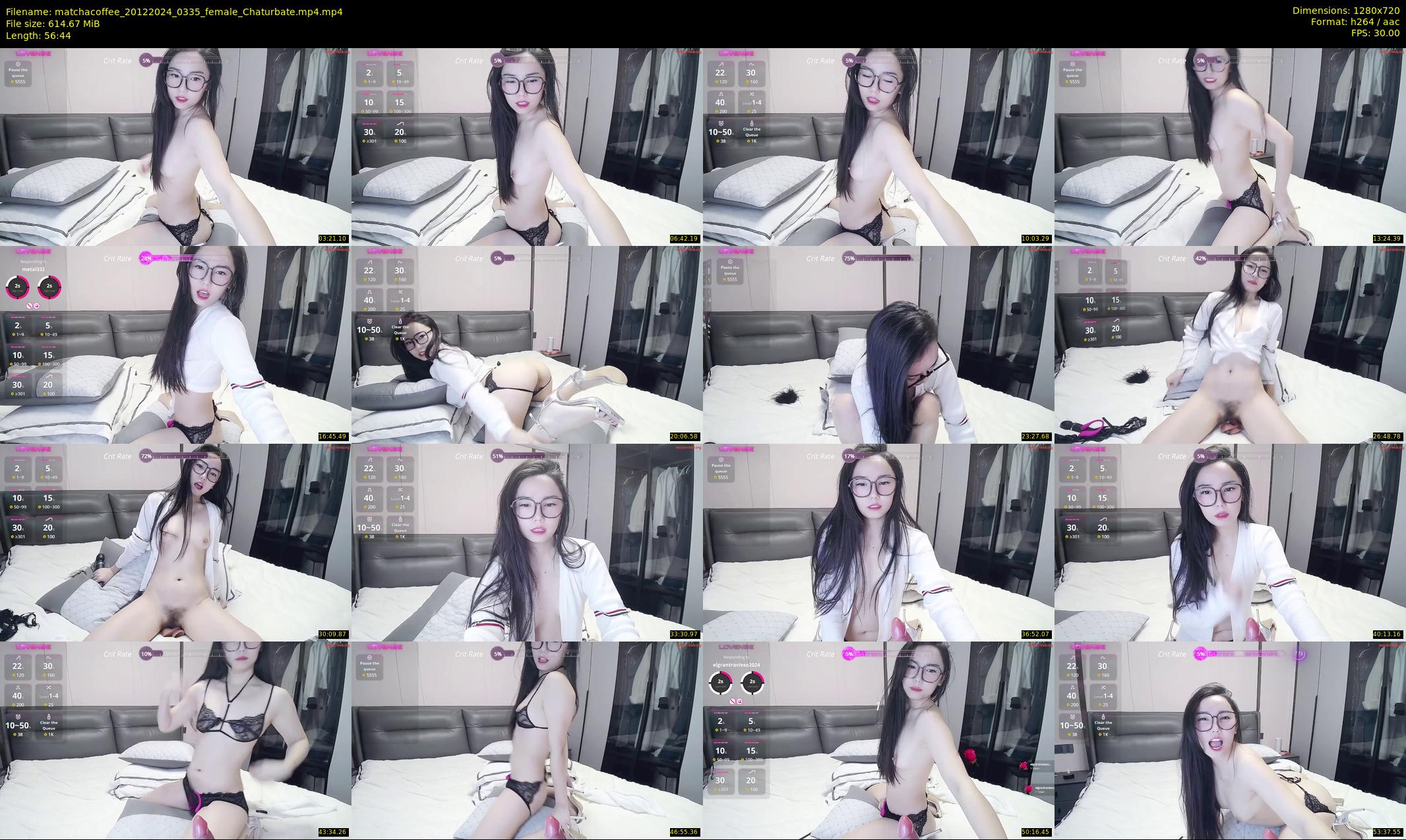 matchacoffee — 57 minute Chaturbate female cam show recording, 720p, Dec 20, 2024