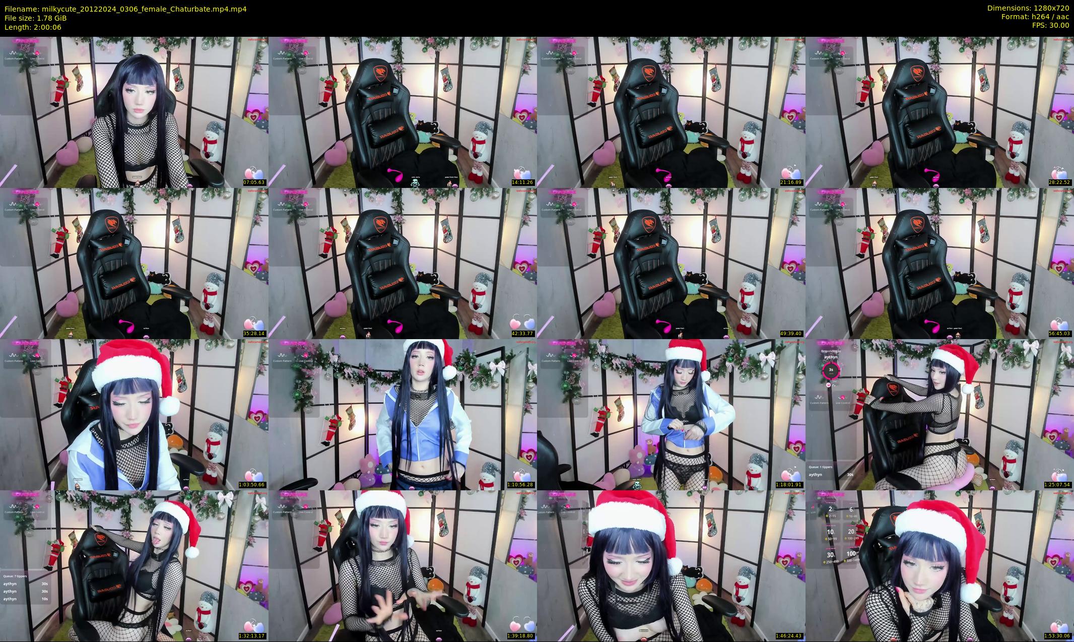 milkycute — 121 minute Chaturbate female cam show recording, 720p, Dec 20, 2024
