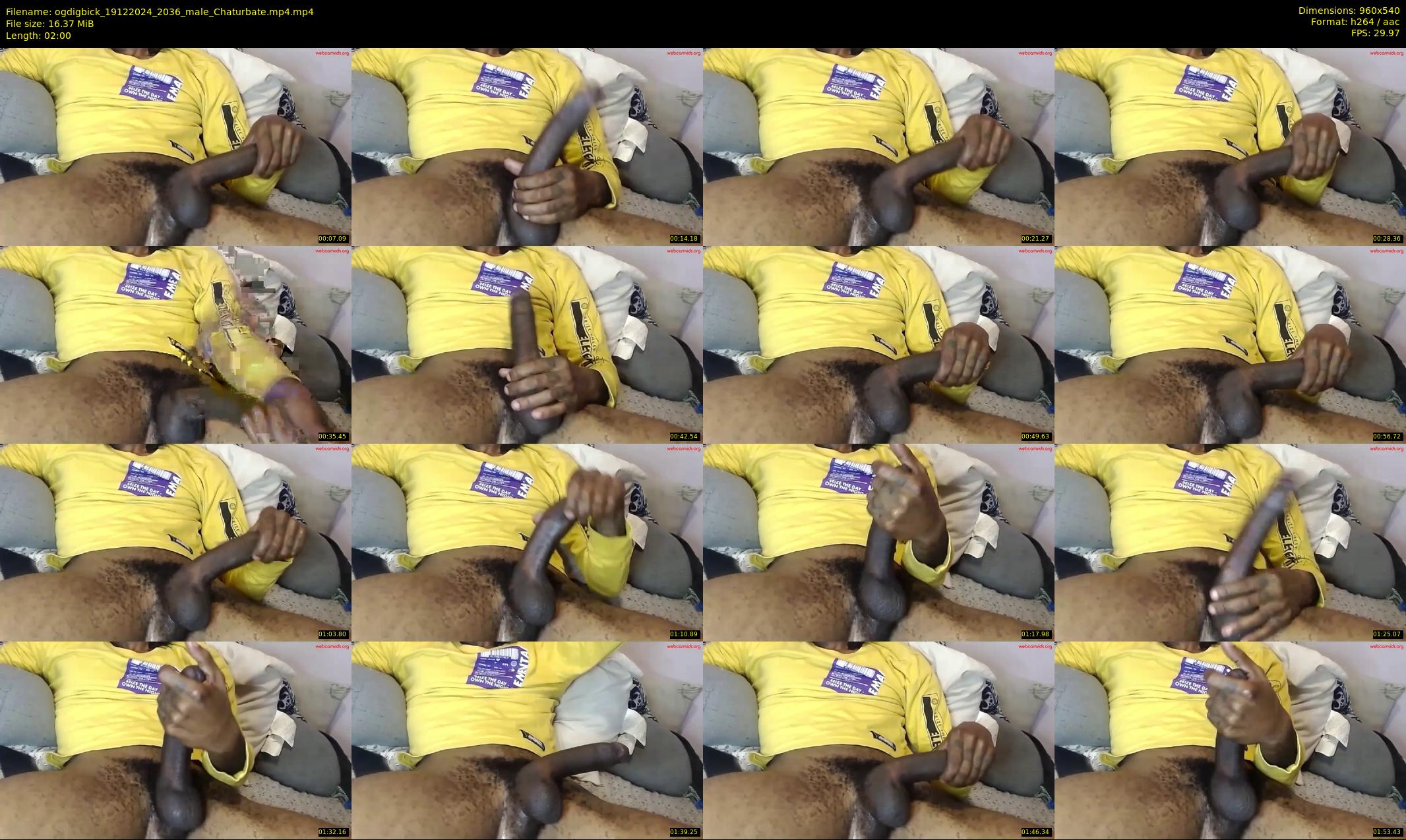 ogdigbick — 2 minute Chaturbate male cam show recording, 480p, Dec 19, 2024