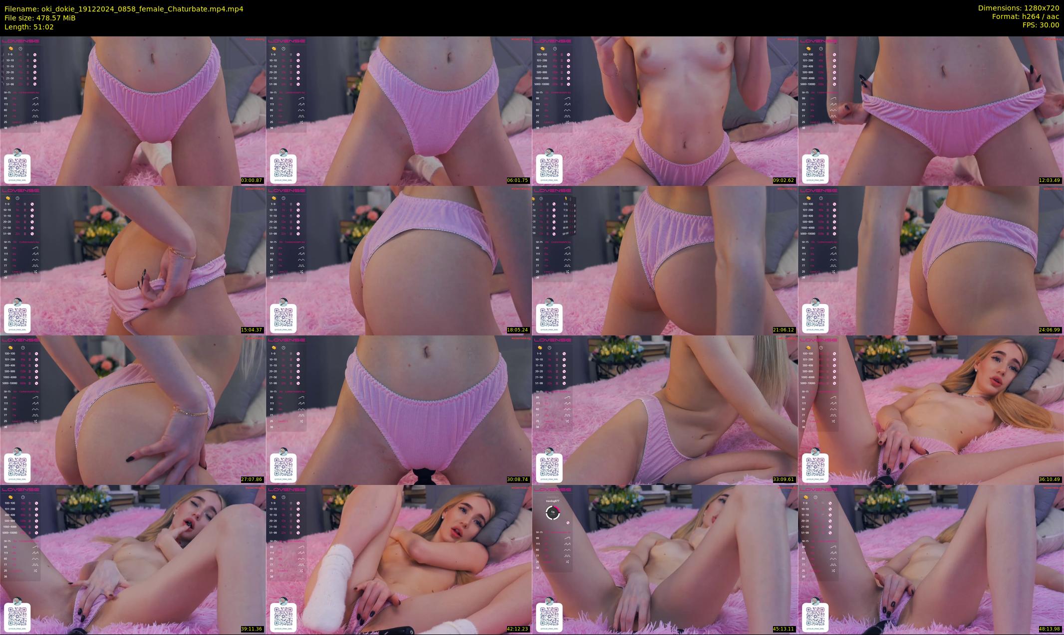 oki_dokie — 52 minute Chaturbate female cam show recording, 720p, Dec 19, 2024