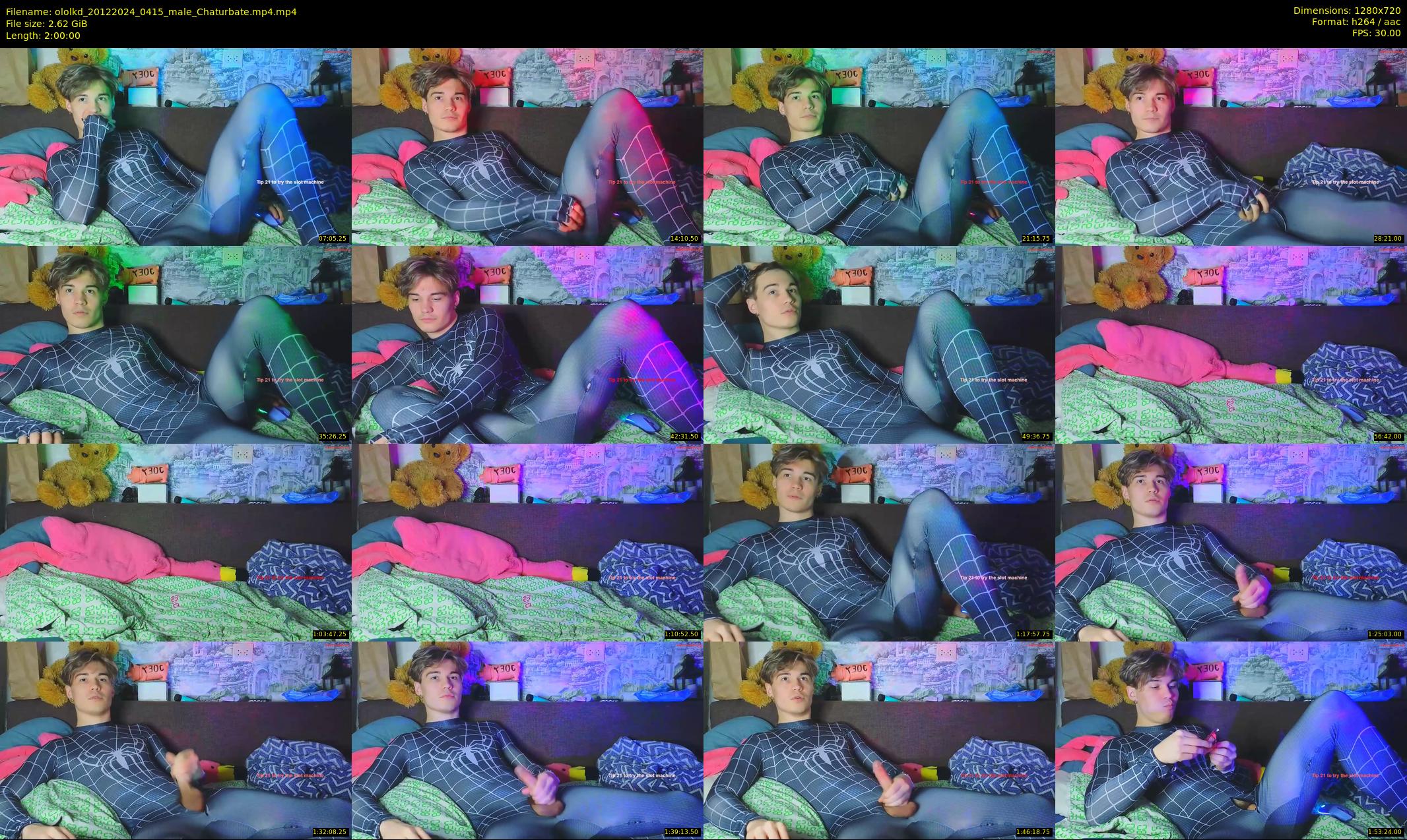 ololkd — 120 minute Chaturbate male cam show recording, 720p, Dec 20, 2024