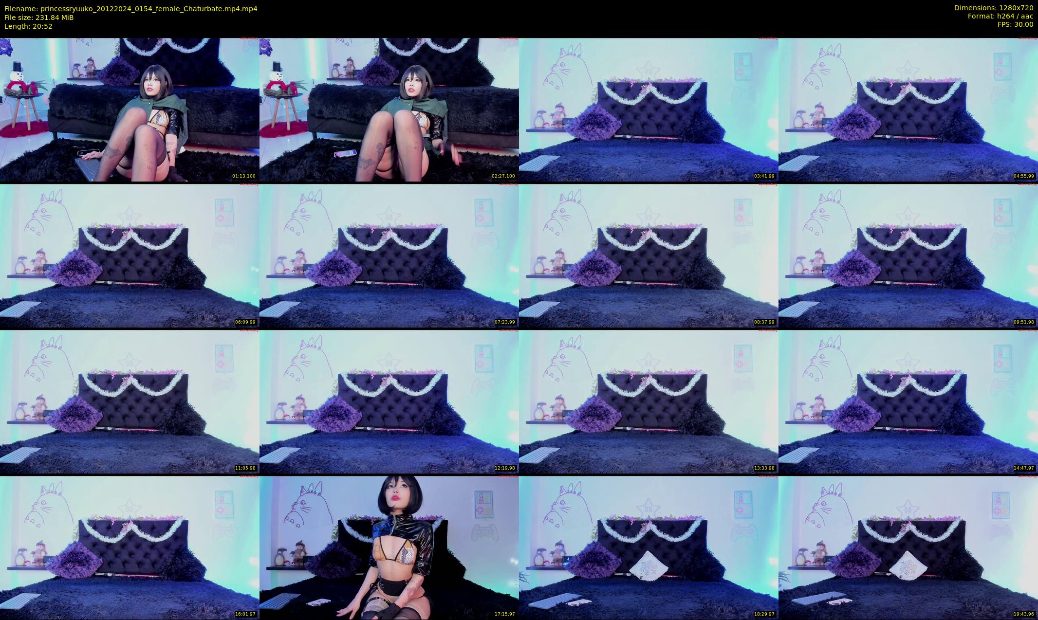 princessryuuko — 21 minute Chaturbate female cam show recording, 720p, Dec 20, 2024