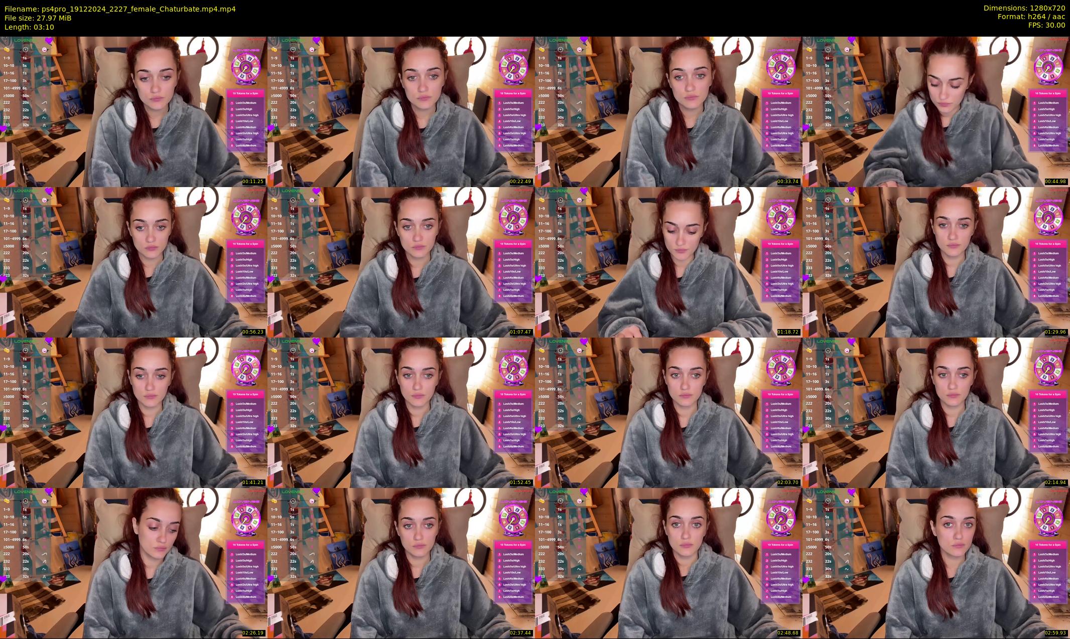 ps4pro — 4 minute Chaturbate female cam show recording, 720p, Dec 19, 2024