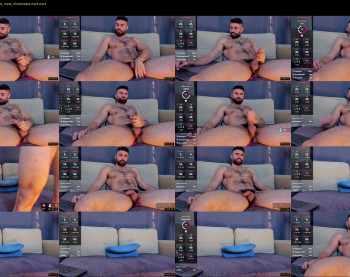 rawadam — 13 minute Chaturbate male cam show recording, 720p, Dec 19, 2024
