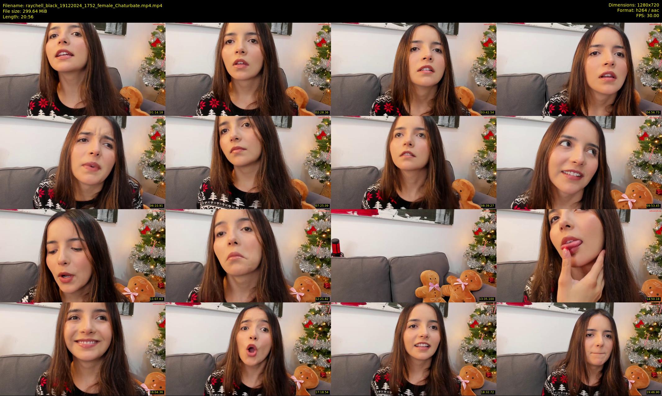 raychell_black — 21 minute Chaturbate female cam show recording, 720p, Dec 19, 2024