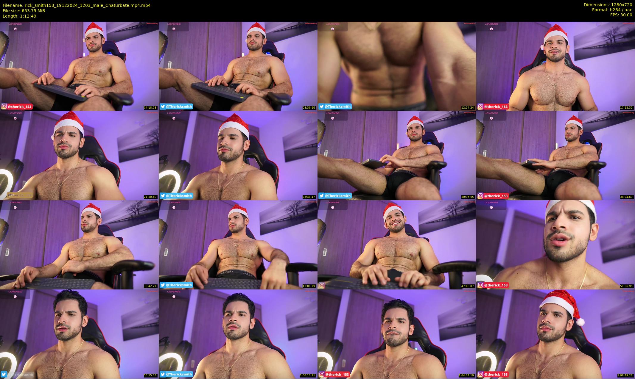 rick_smith153 — 73 minute Chaturbate male cam show recording, 720p, Dec 19, 2024