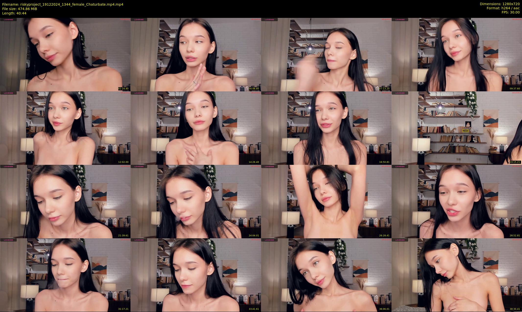 riskyproject — 41 minute Chaturbate couple cam show recording, 720p, Dec 19, 2024