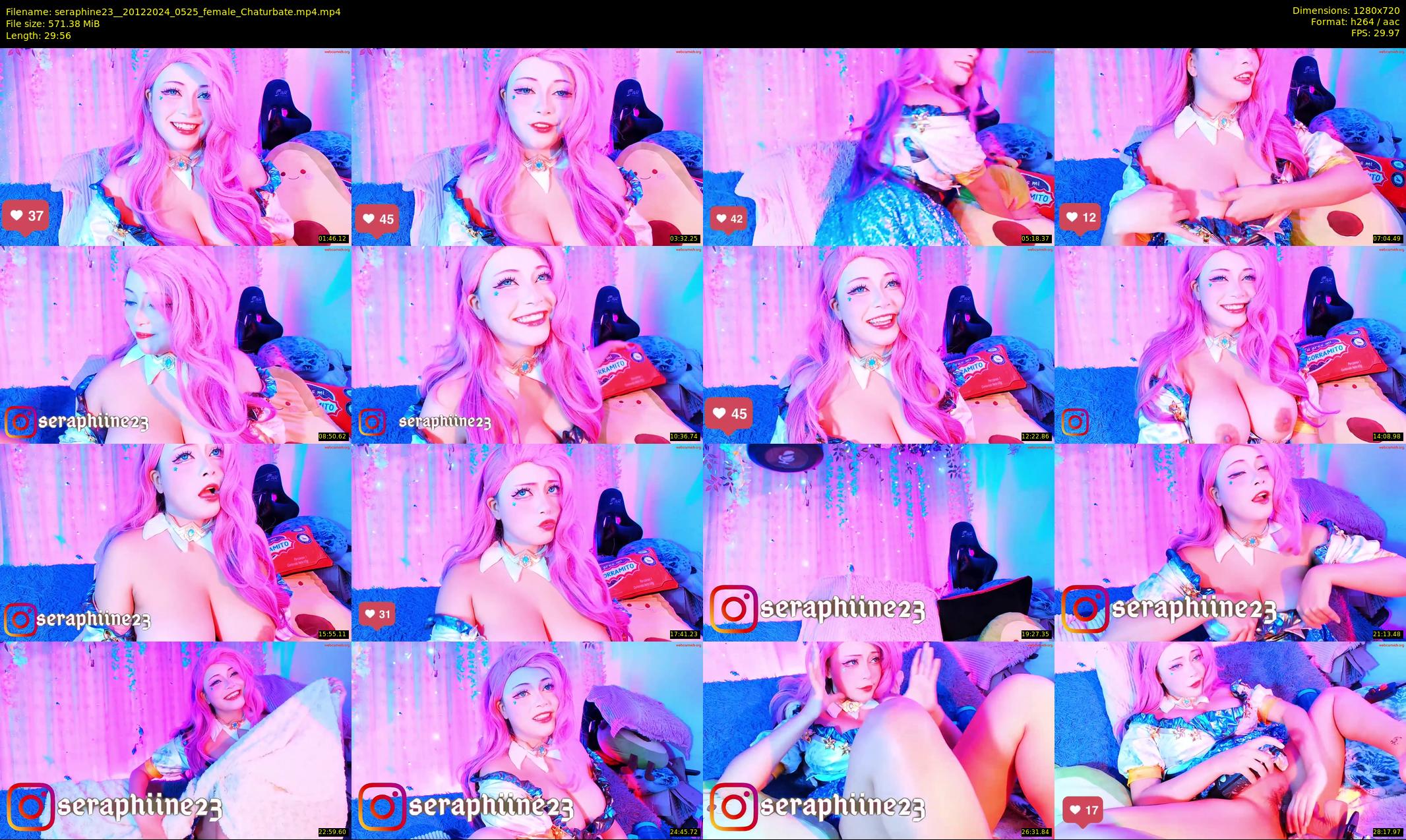 seraphine23_ — 30 minute Chaturbate female cam show recording, 720p, Dec 20, 2024
