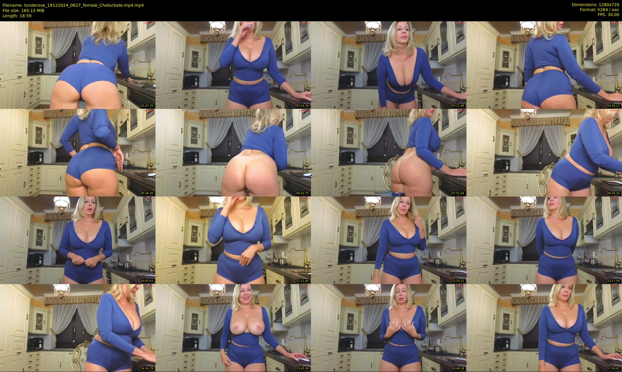 tunderose — 19 minute Chaturbate female cam show recording, 720p, Dec 19, 2024